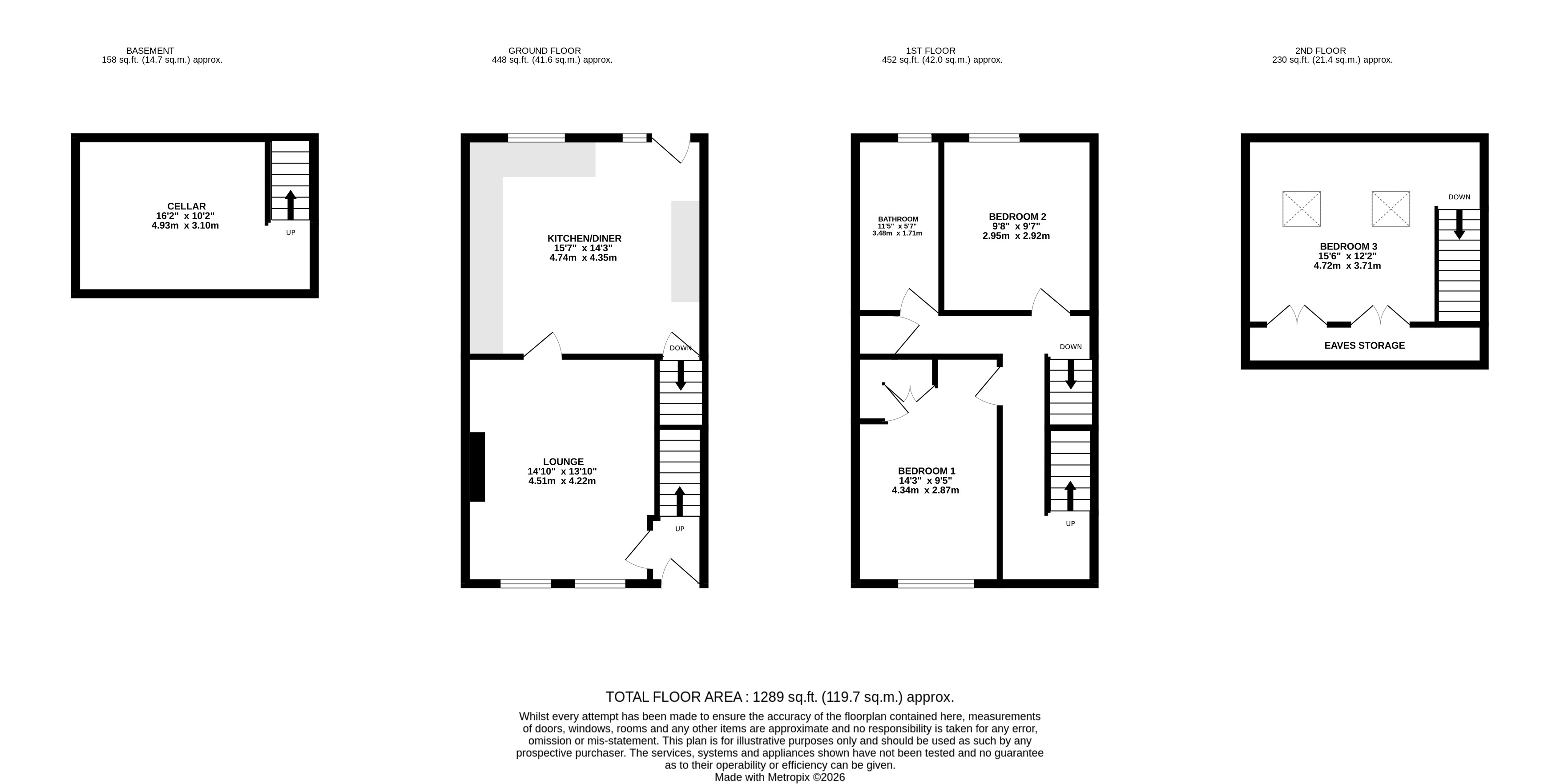 8, Micklefield Lane, Leeds floorplan