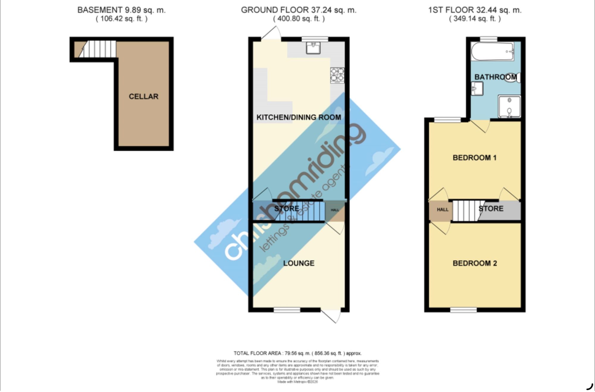 34 London Road, Sandbach floorplan
