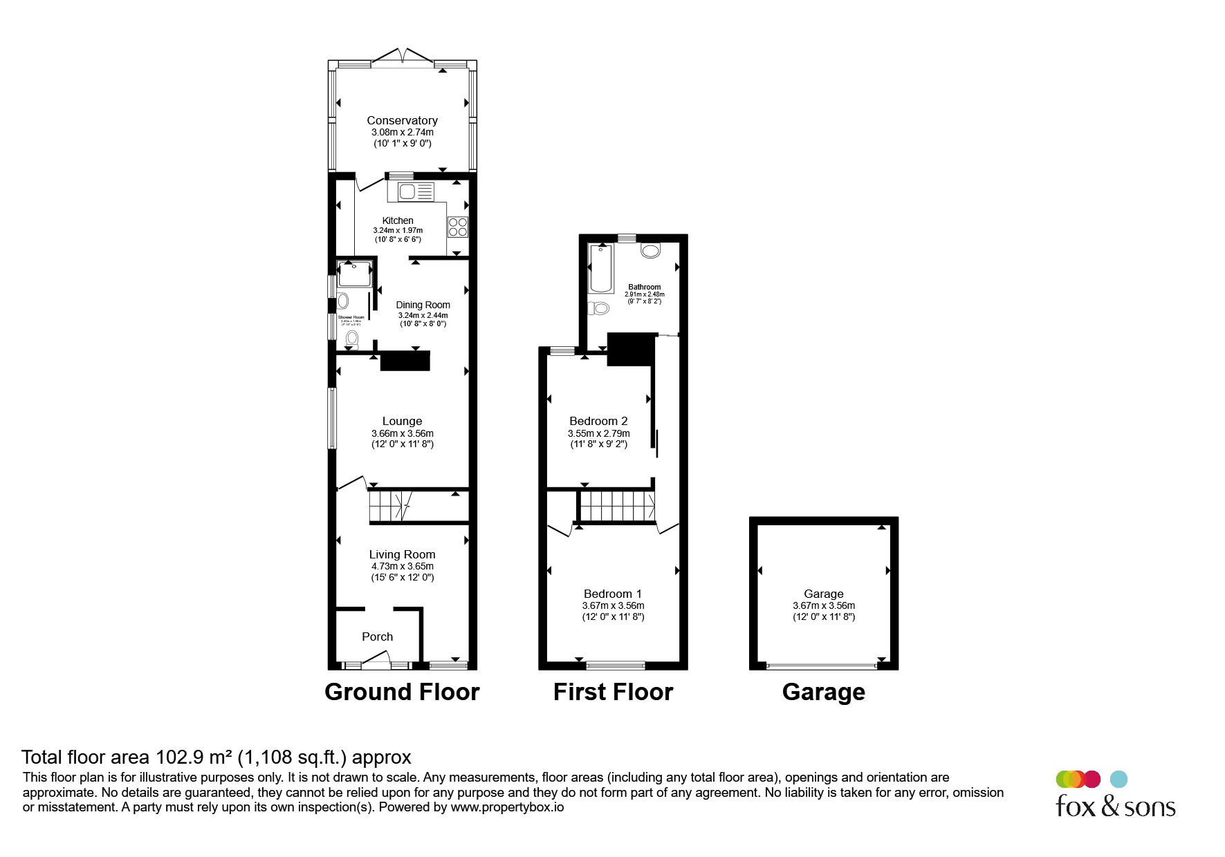 110, Park Road, Eastleigh floorplan