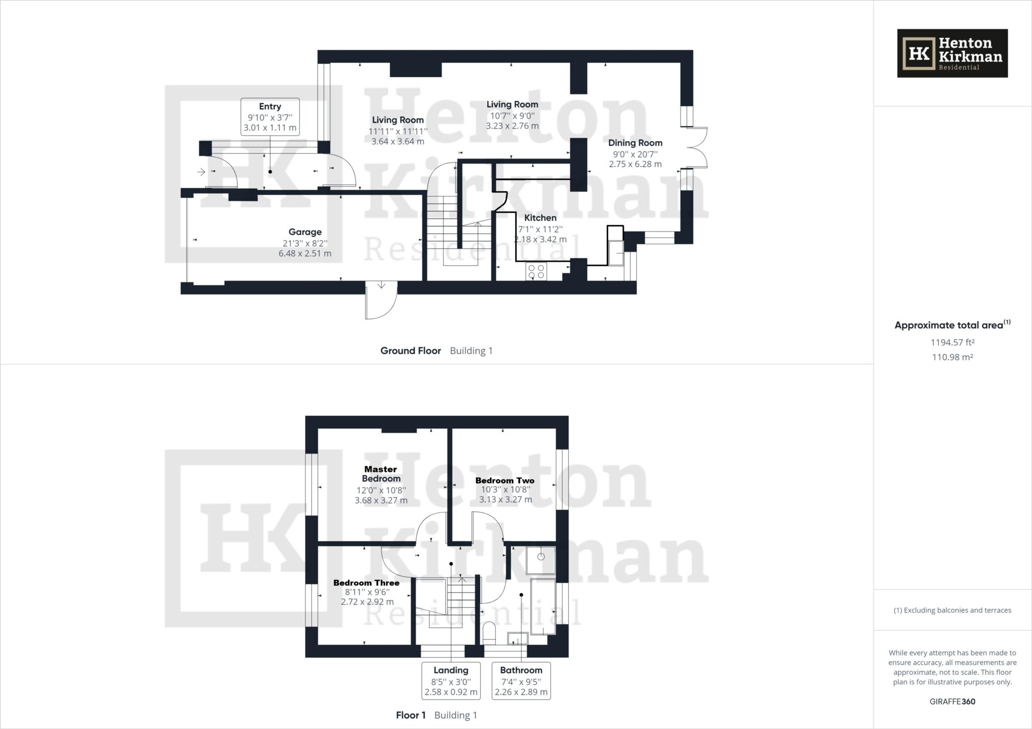 9, Allens Road, Billericay floorplan