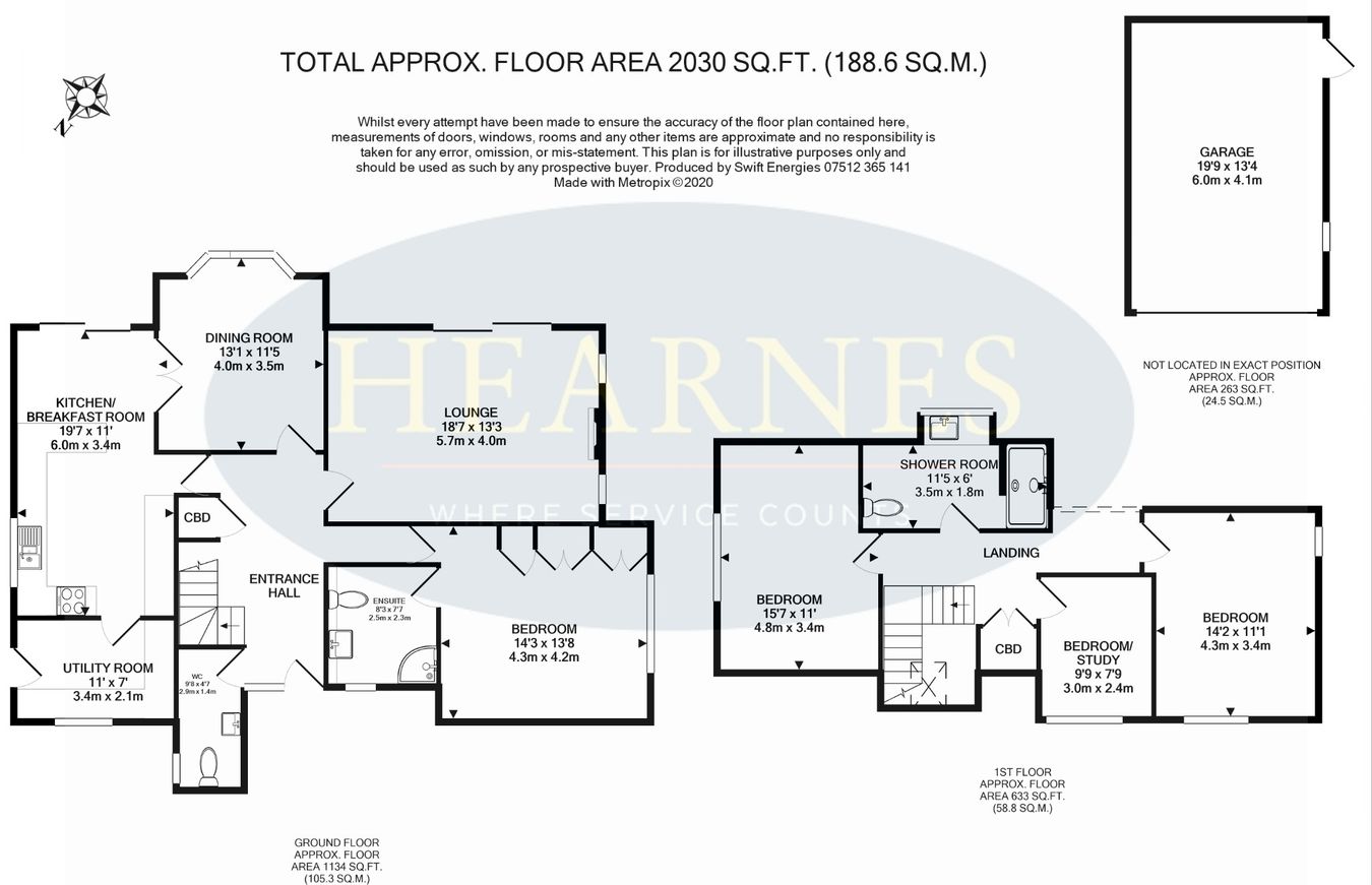 The Gatehouse, Chander Close, Ferndown floorplan