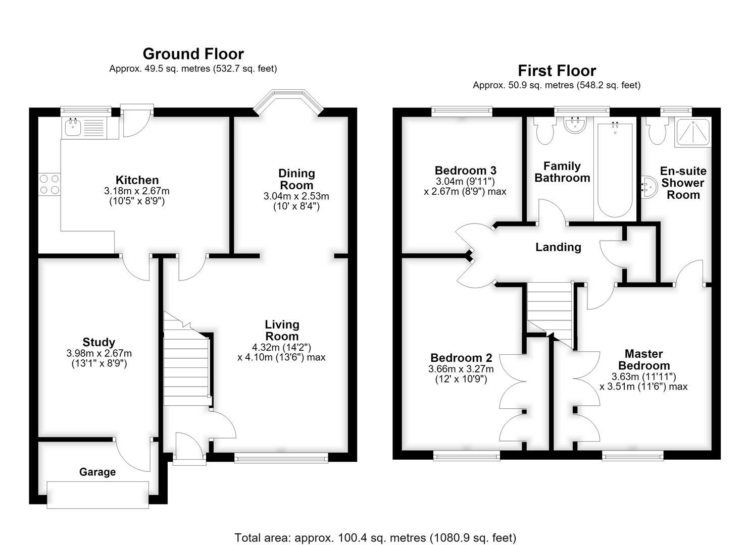 2, Tydeman Road, Portishead floorplan