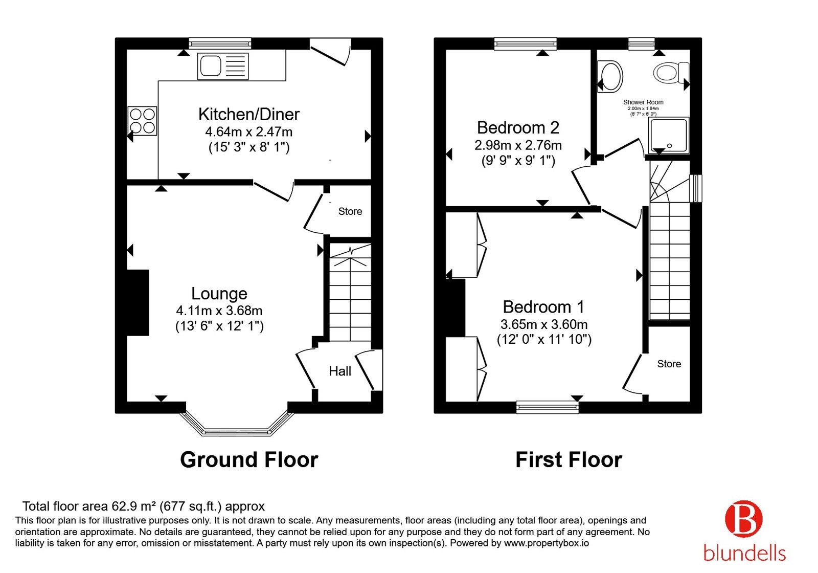 36, Berners Road, South Yorkshire floorplan