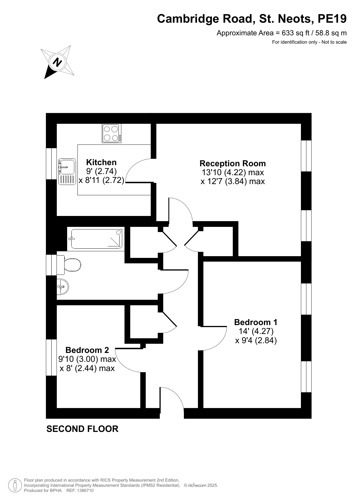 147, Cambridge Road, St Neots floorplan