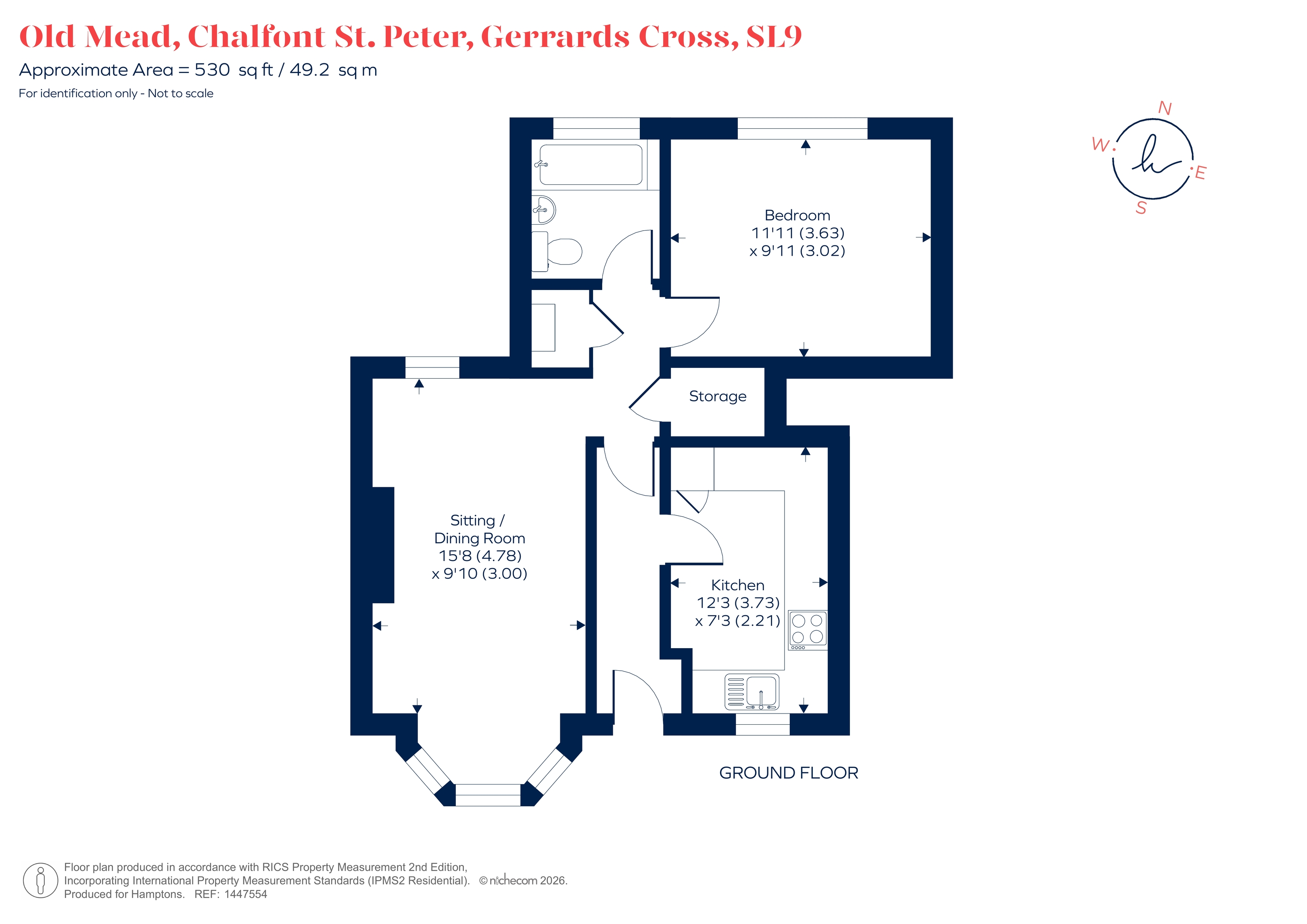 1A, Old Mead, Gerrards Cross floorplan
