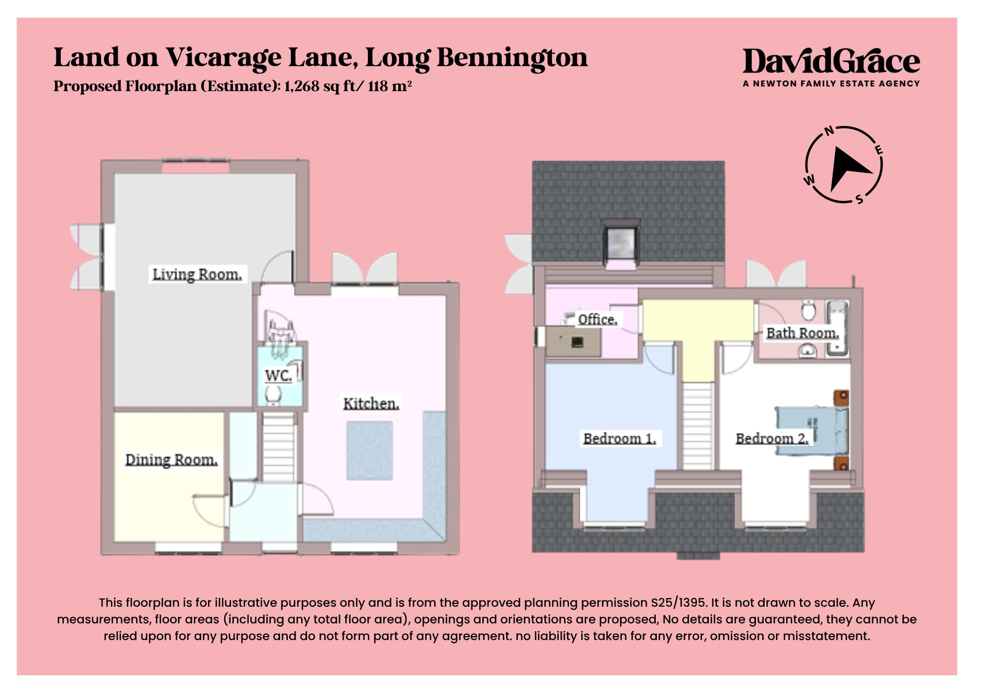Building Plot adjacent No 38, Vicarage Lane, Newark floorplan