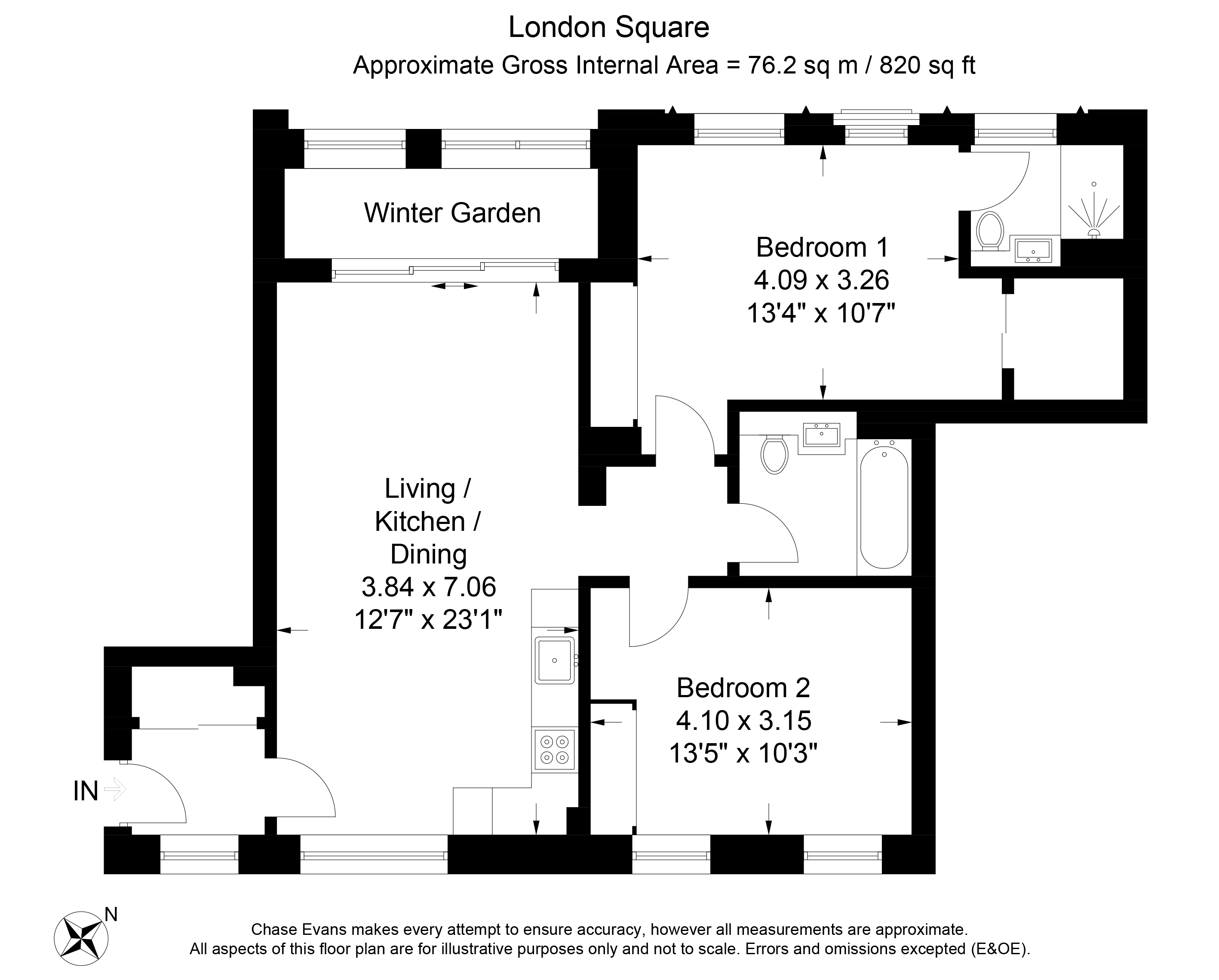 2 Bedrooms Flat to rent in London Square, Spitalfields, London E1