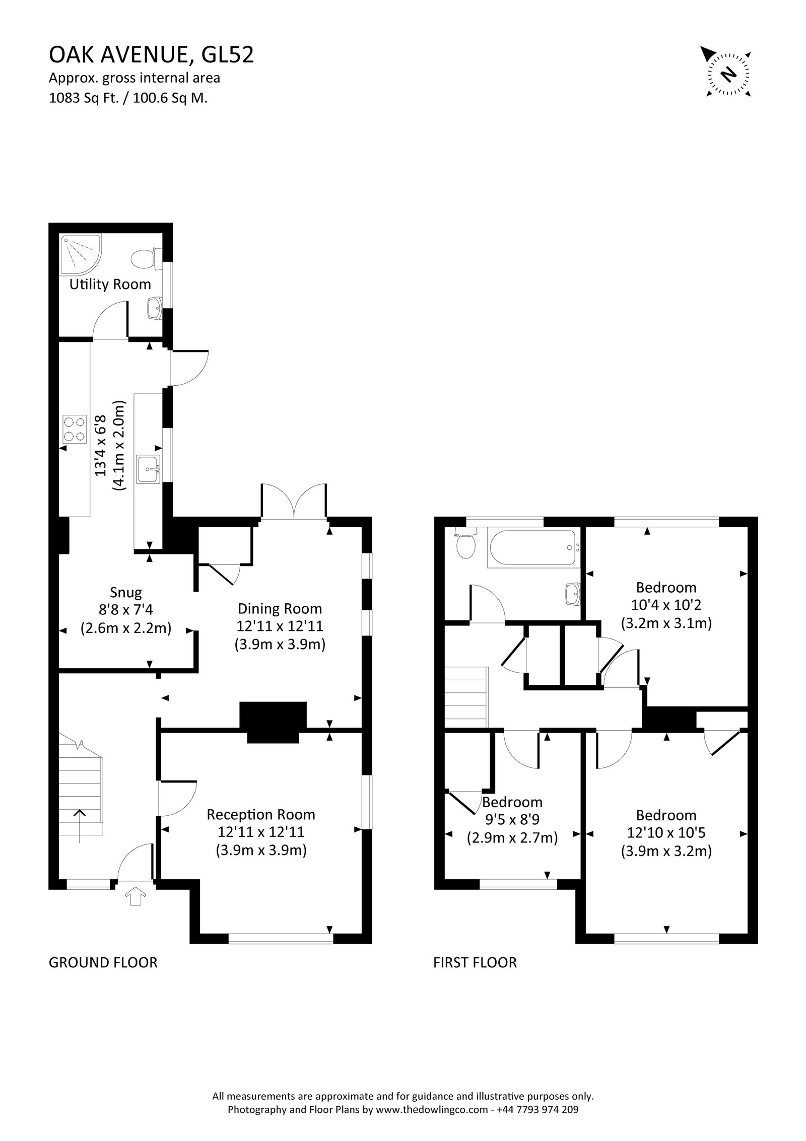 10, Oak Avenue, Cheltenham floorplan