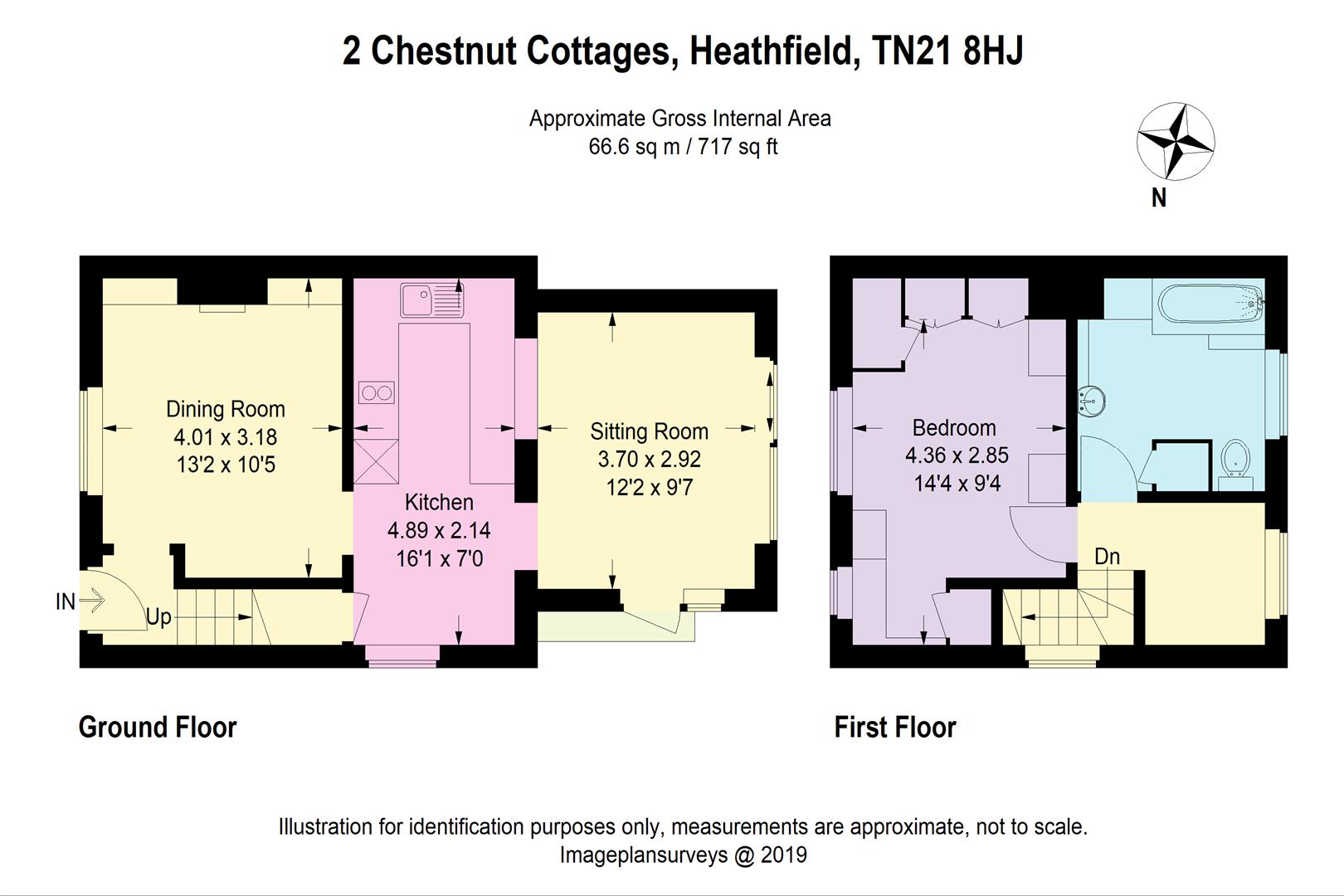 1 Bedrooms Semi-detached house for sale in Marshlands Lane, Heathfield TN21