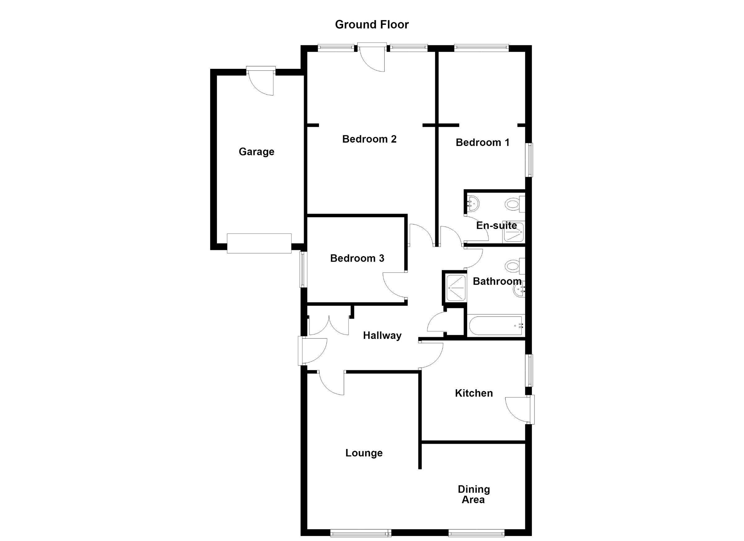 3 Yealand Grove, Carnforth floorplan