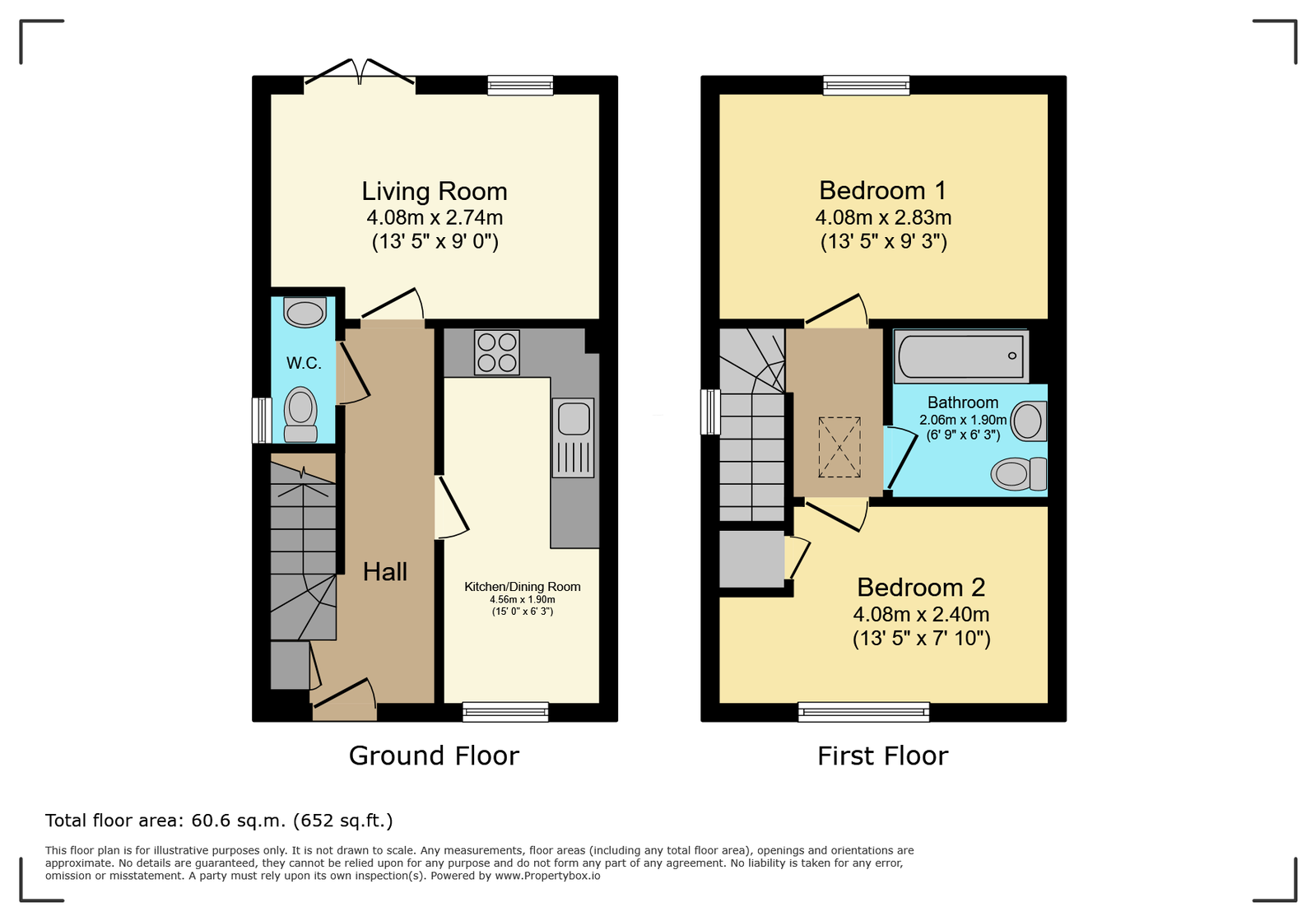 61 Flint Crescent, Westbury floorplan