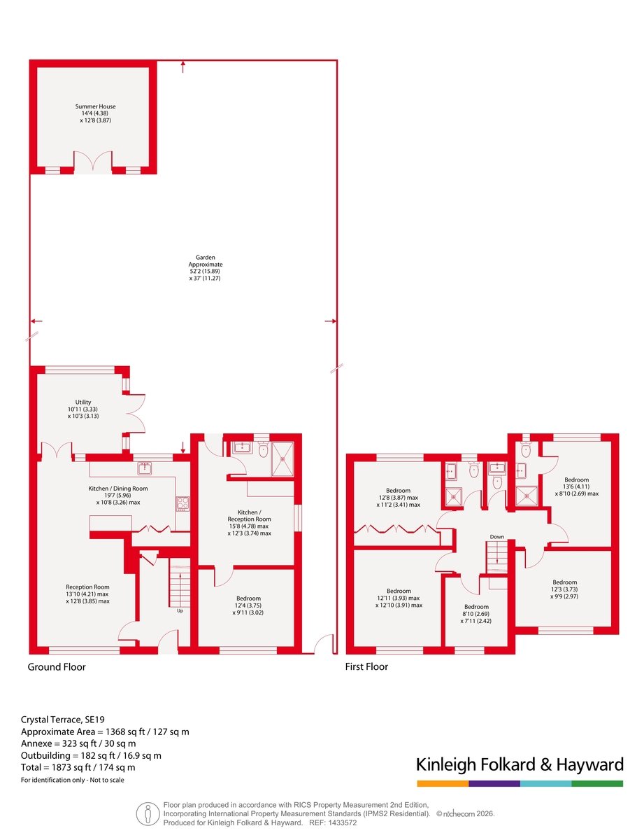 2, Crystal Terrace, London floorplan