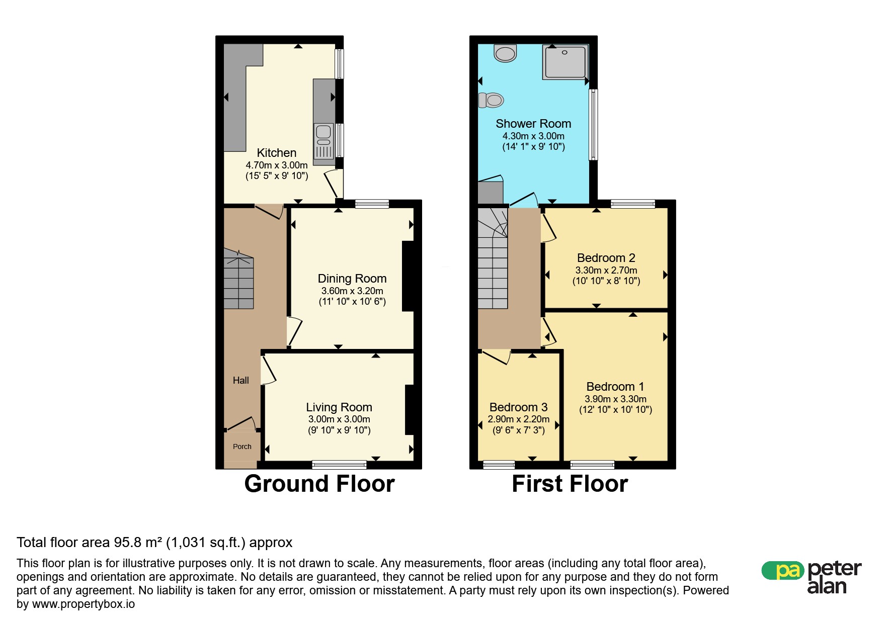 4, St. Michaels Avenue, PONTYPRIDD floorplan