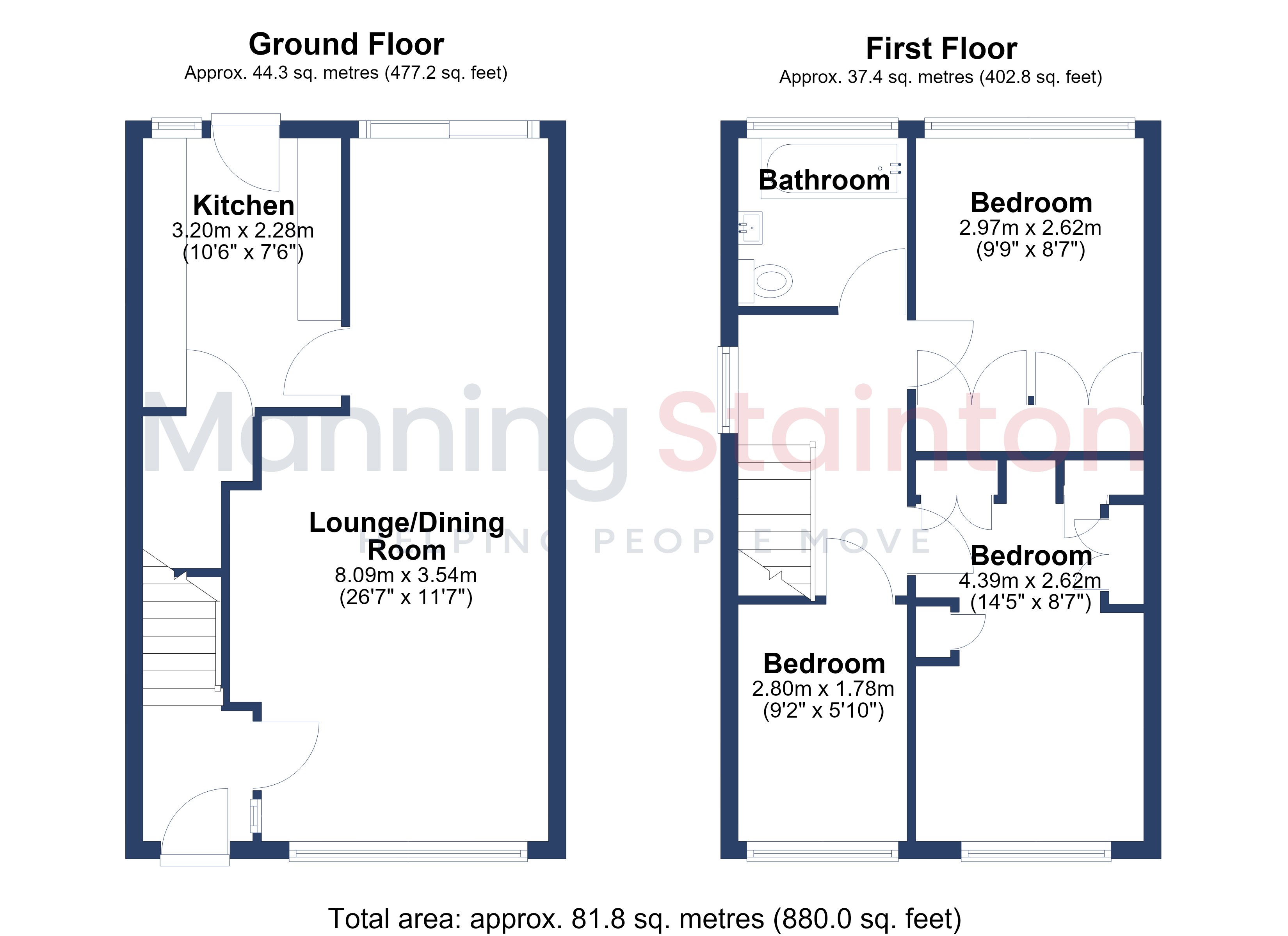31, Quarry Bank Court, Leeds floorplan