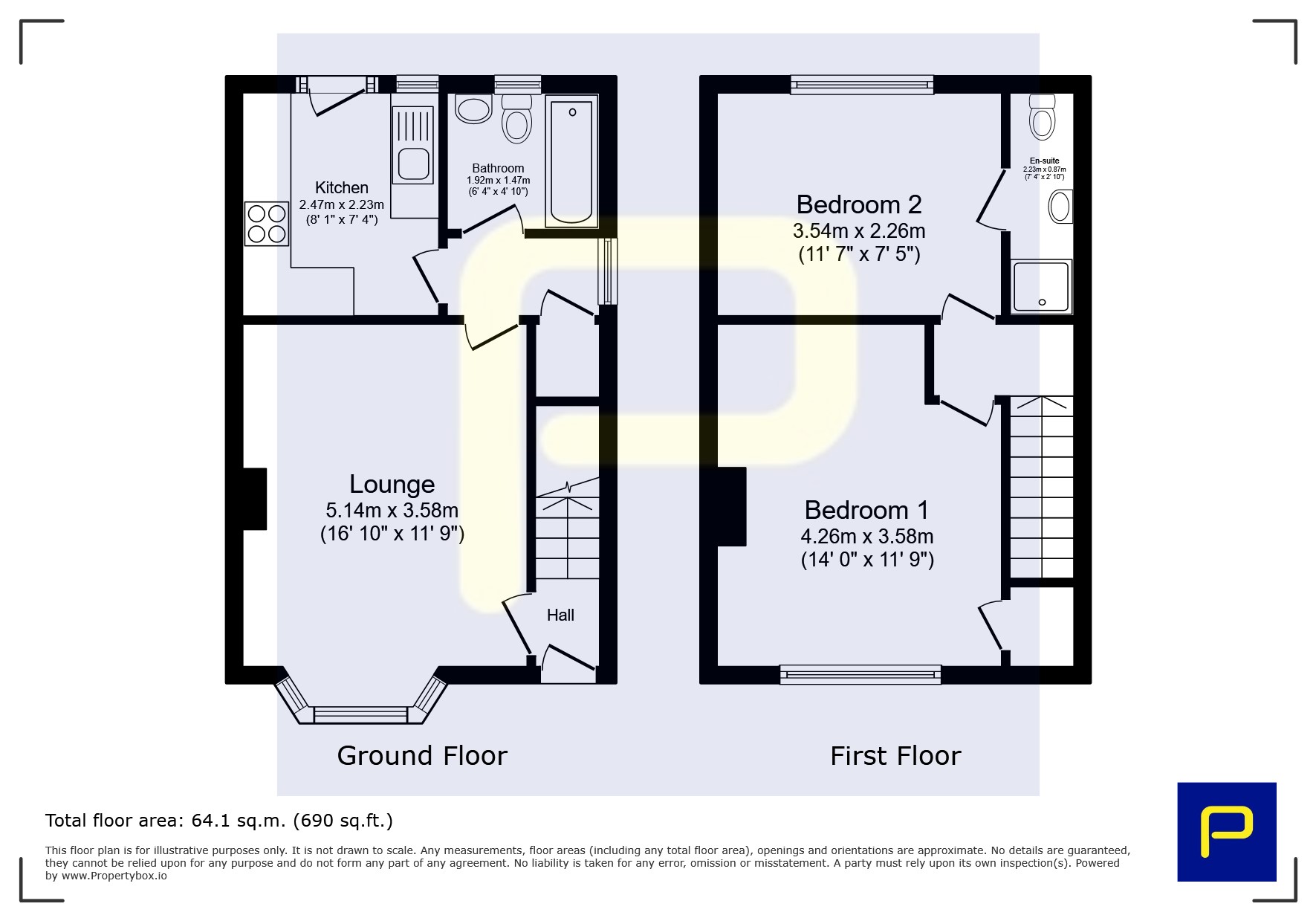 Prince Consort Road, Hebburn floorplan