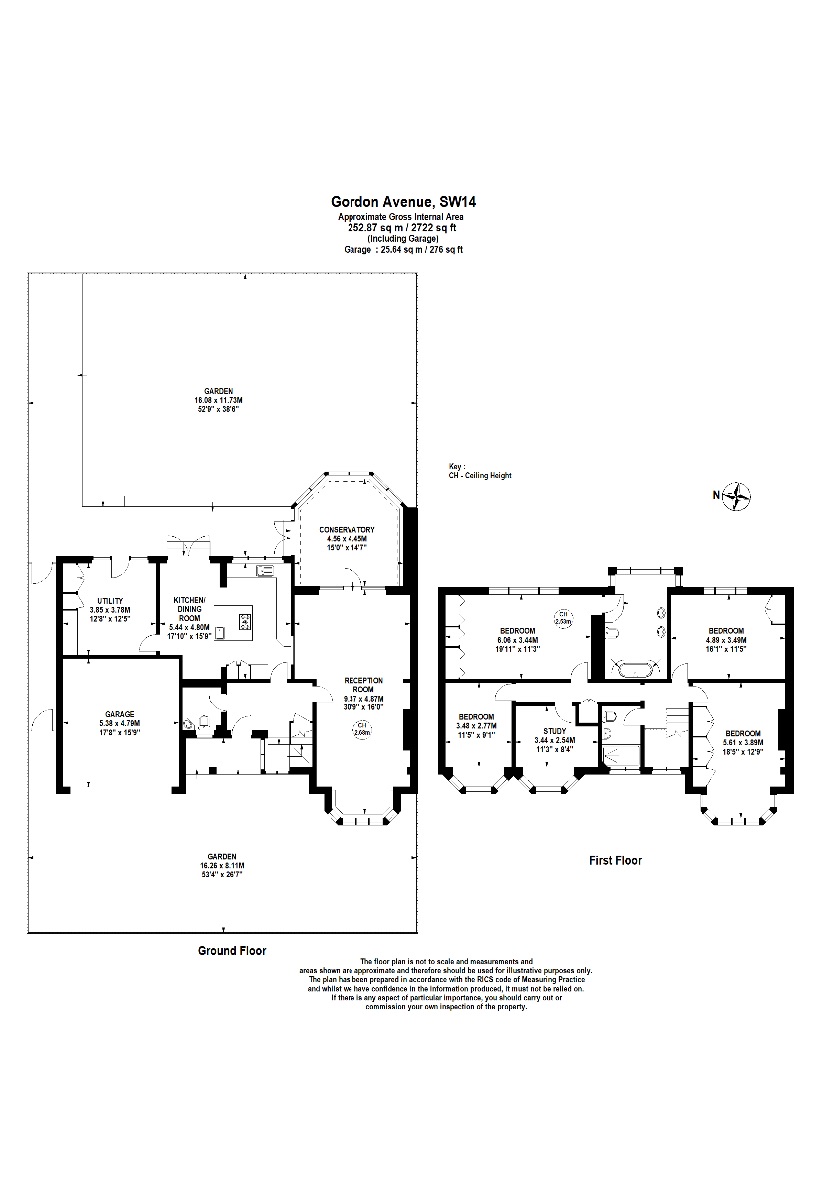 13 Gordon Avenue, London floorplan