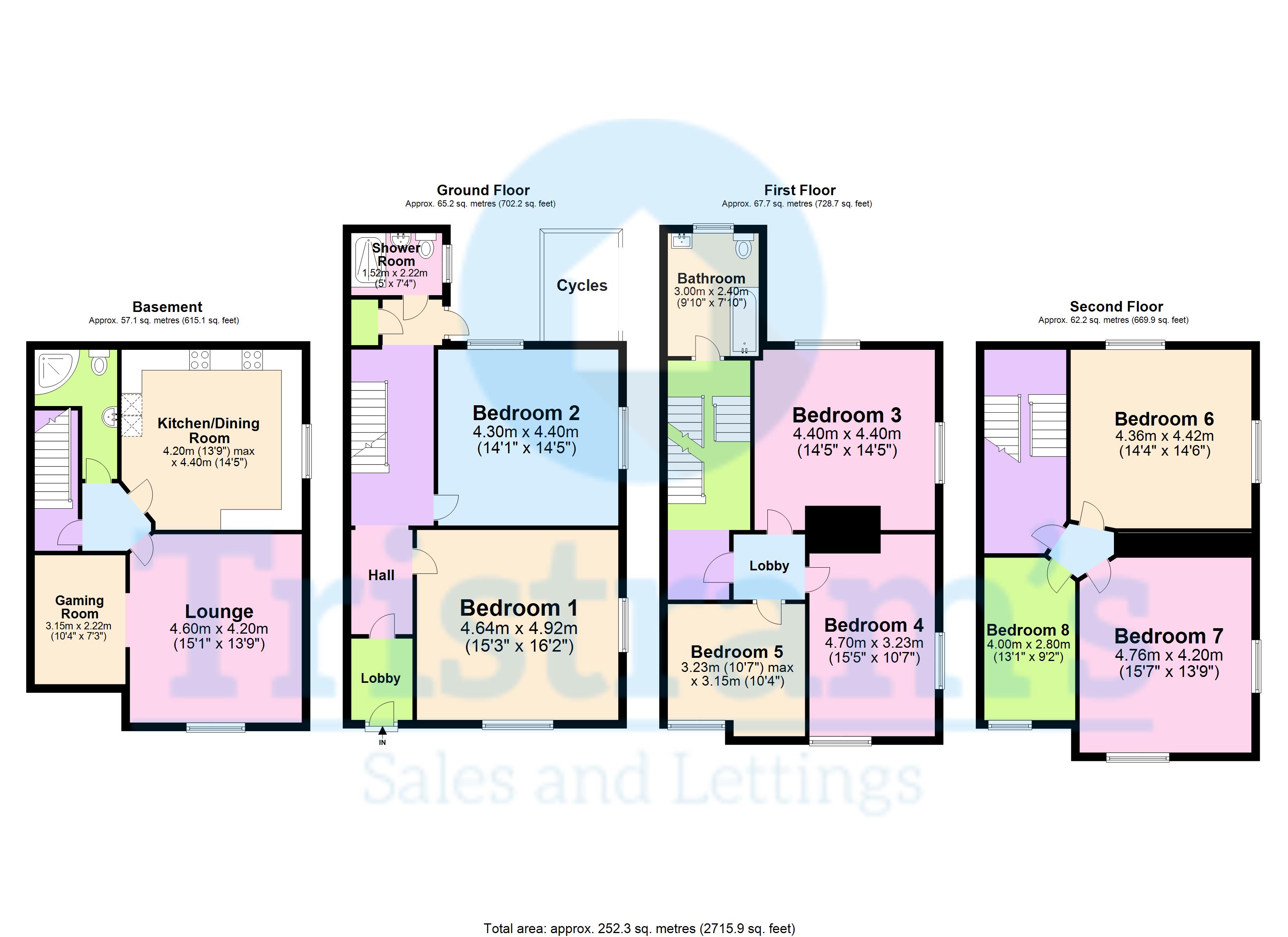 96, Mansfield Road, Nottingham, Nottingham floorplan