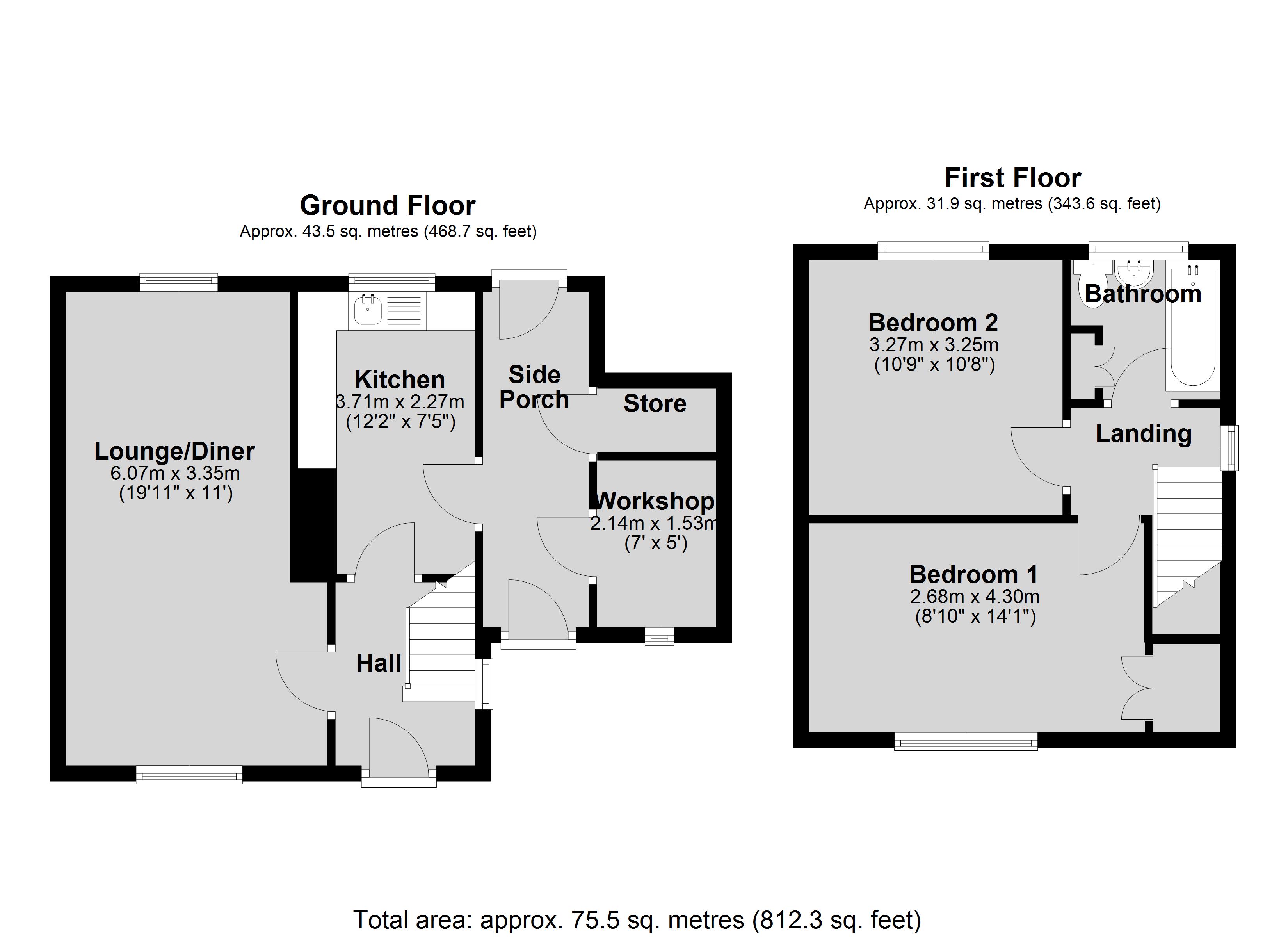 52, Nocton Drive, Lincoln floorplan