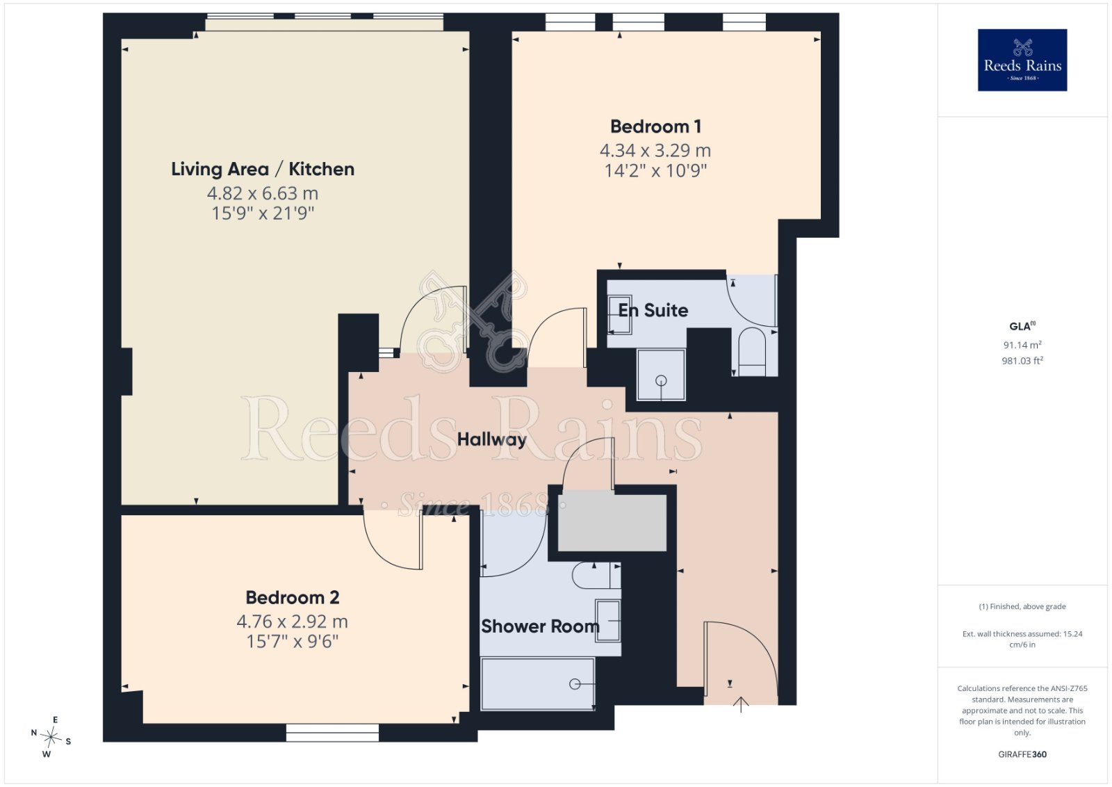 Apartment 43, Piccadilly Lofts, 70, Dale Street, Manchester floorplan