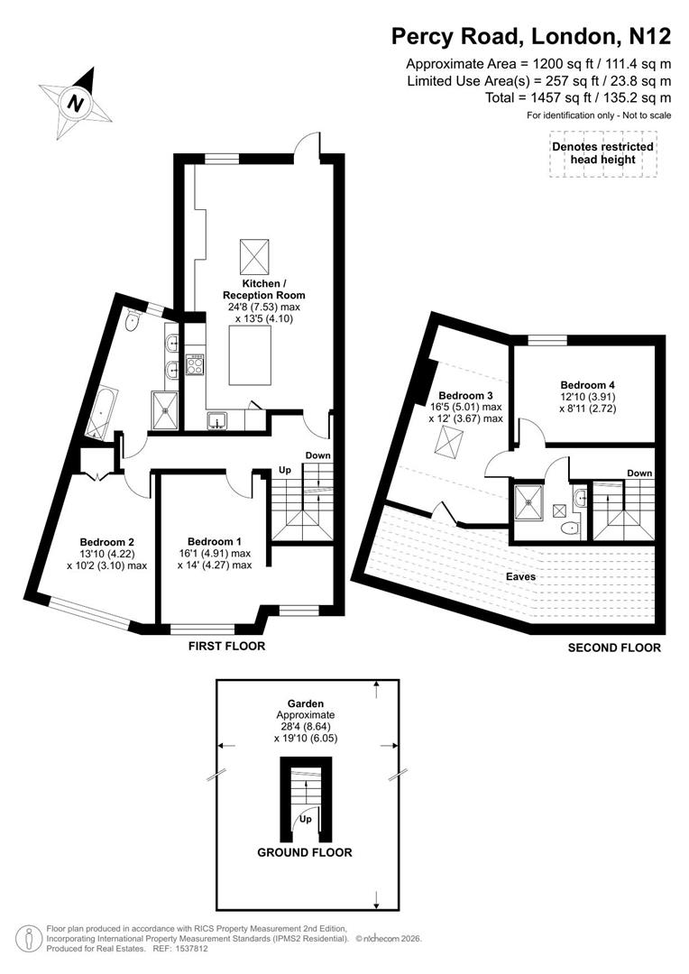Percy Road, North Finchley floorplan