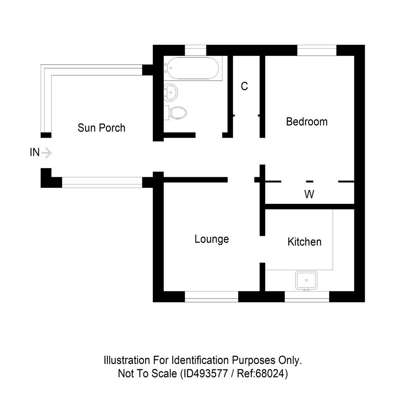 1 Bedrooms Semi-detached bungalow for sale in Cornhill Road, Glenrothes, Fife KY7