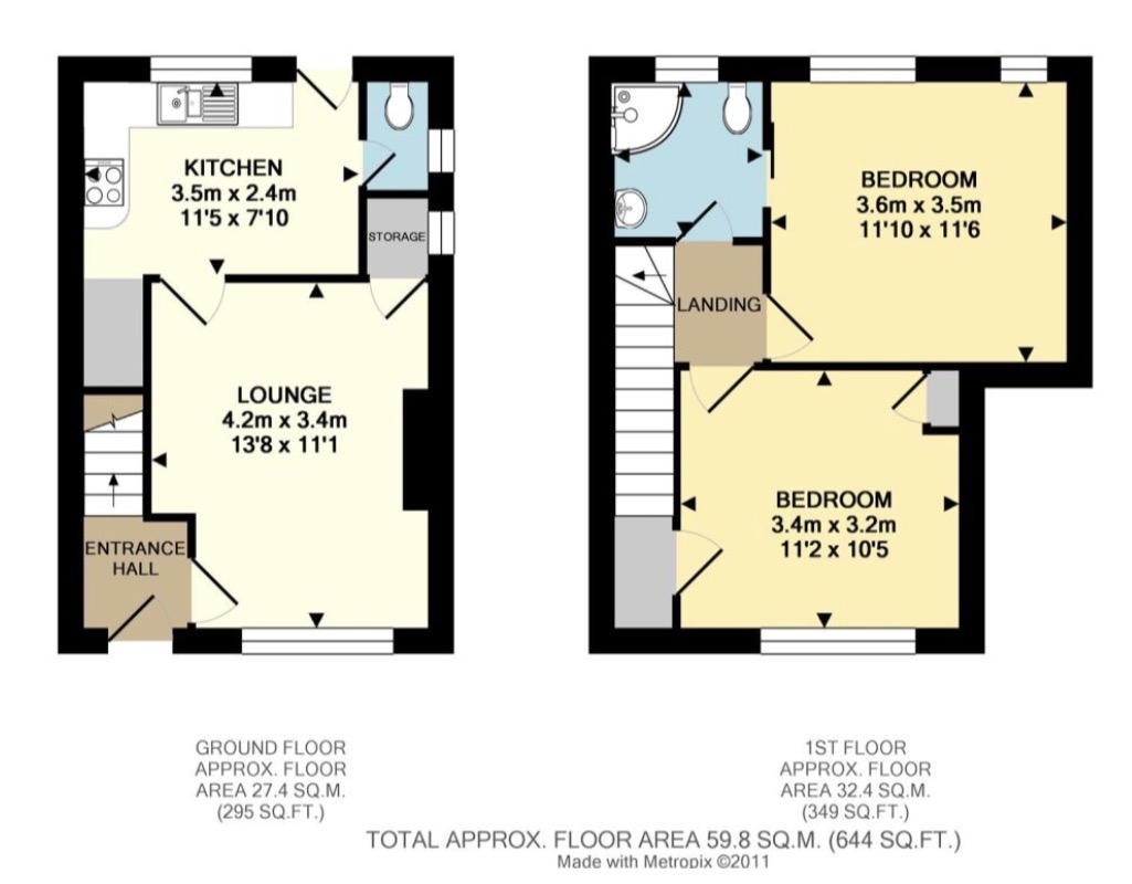 5, Eastern Crescent, Sheffield floorplan