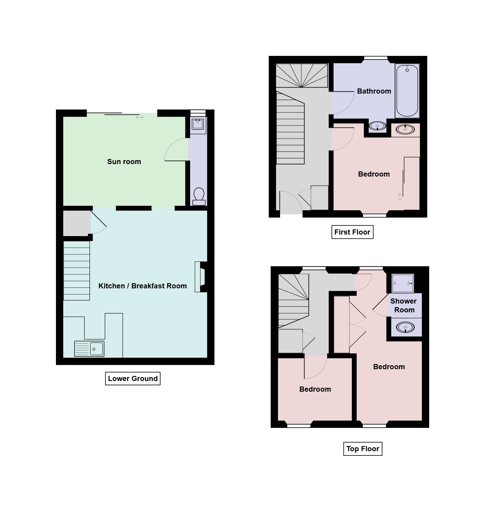 No 9, Teras Cambrian Terrace, Llandysul floorplan