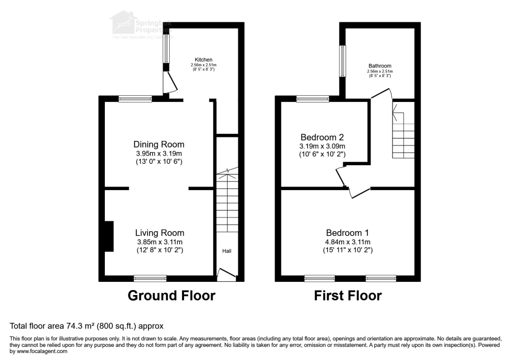 3, Station Terrace, Machen, Caerphilly floorplan