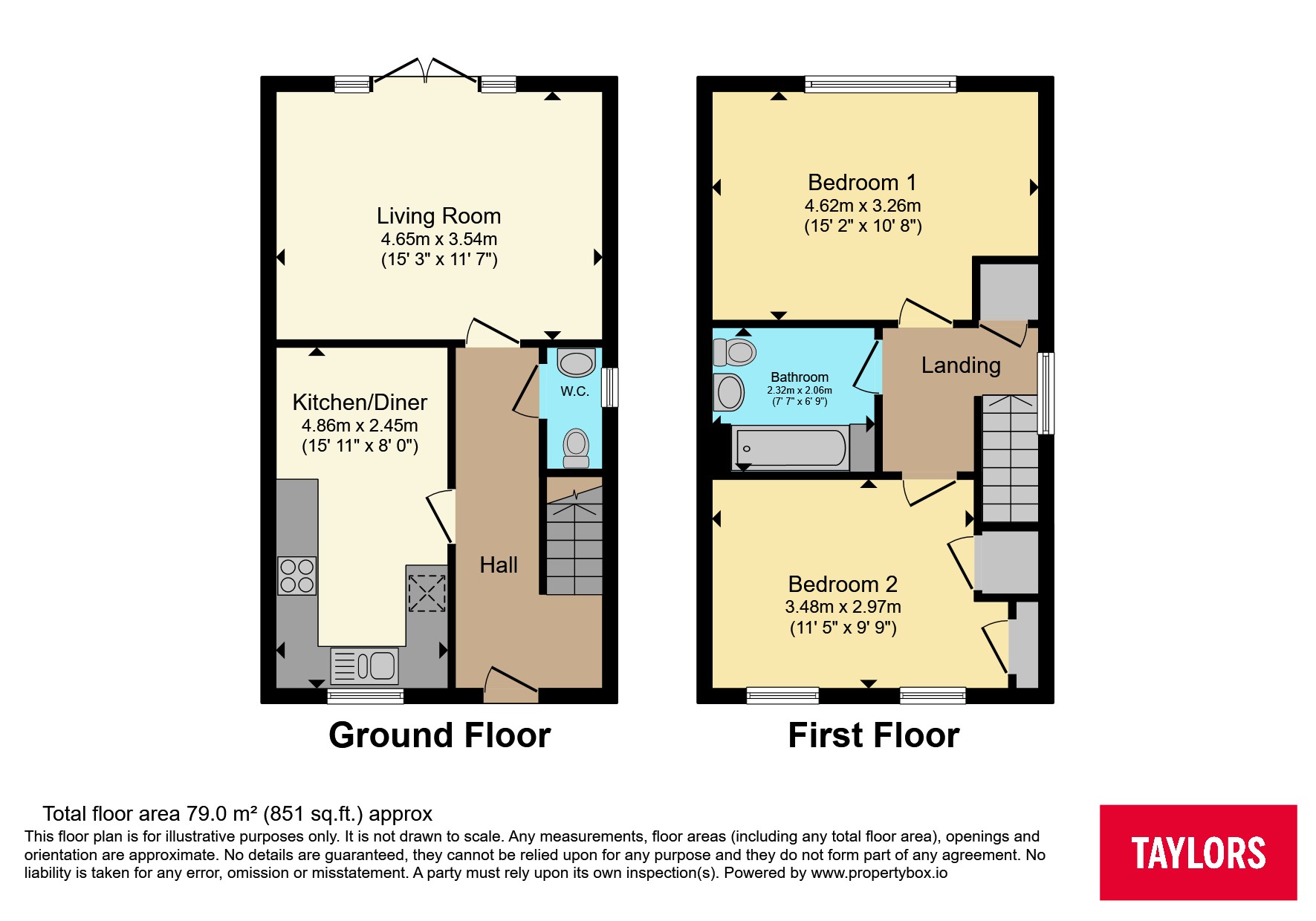 15, Beech Road, Oxfordshire floorplan