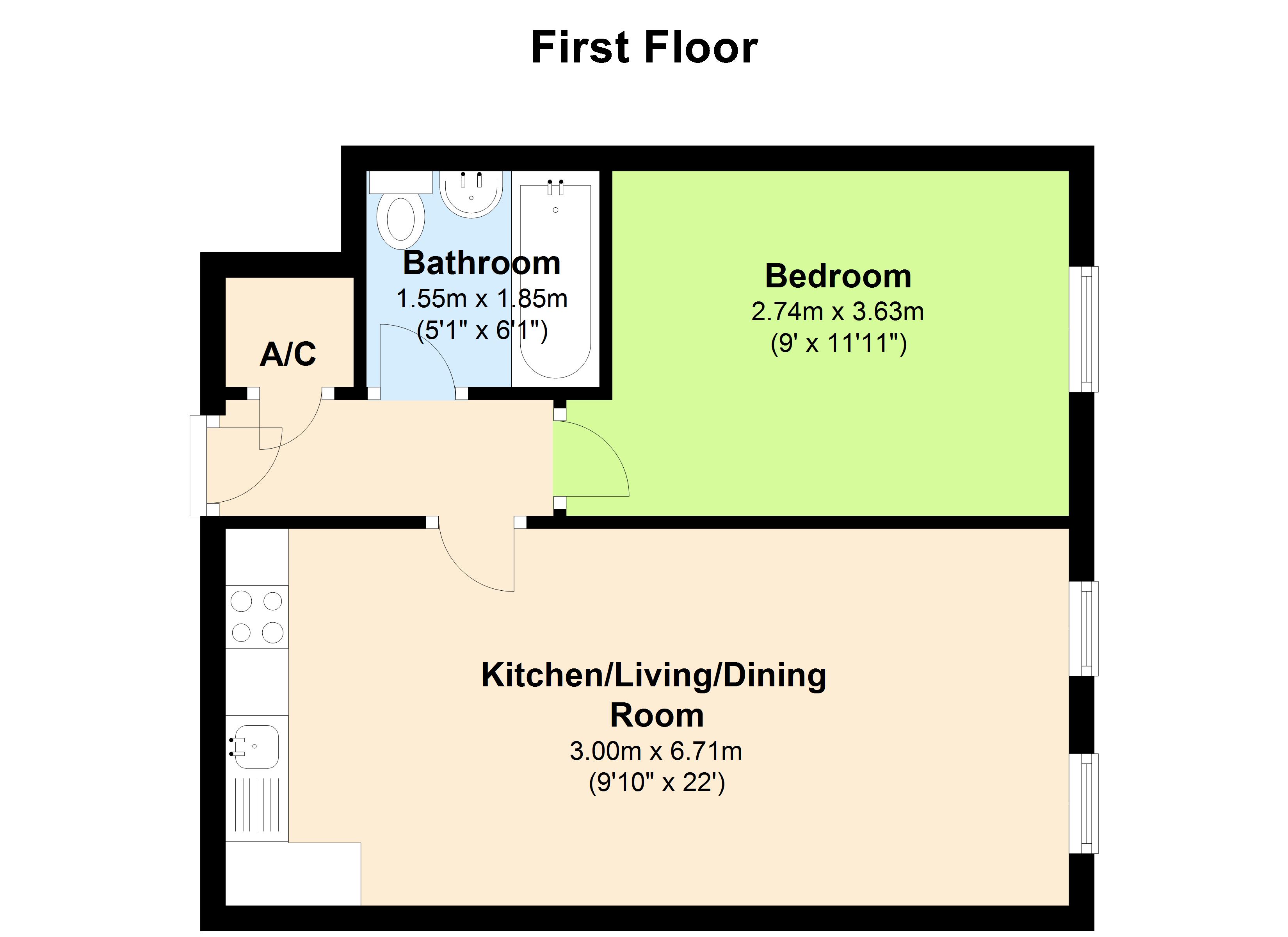 1 Bedrooms Flat to rent in Excelsior House, Ufton Lane, Sittingbourne ME10