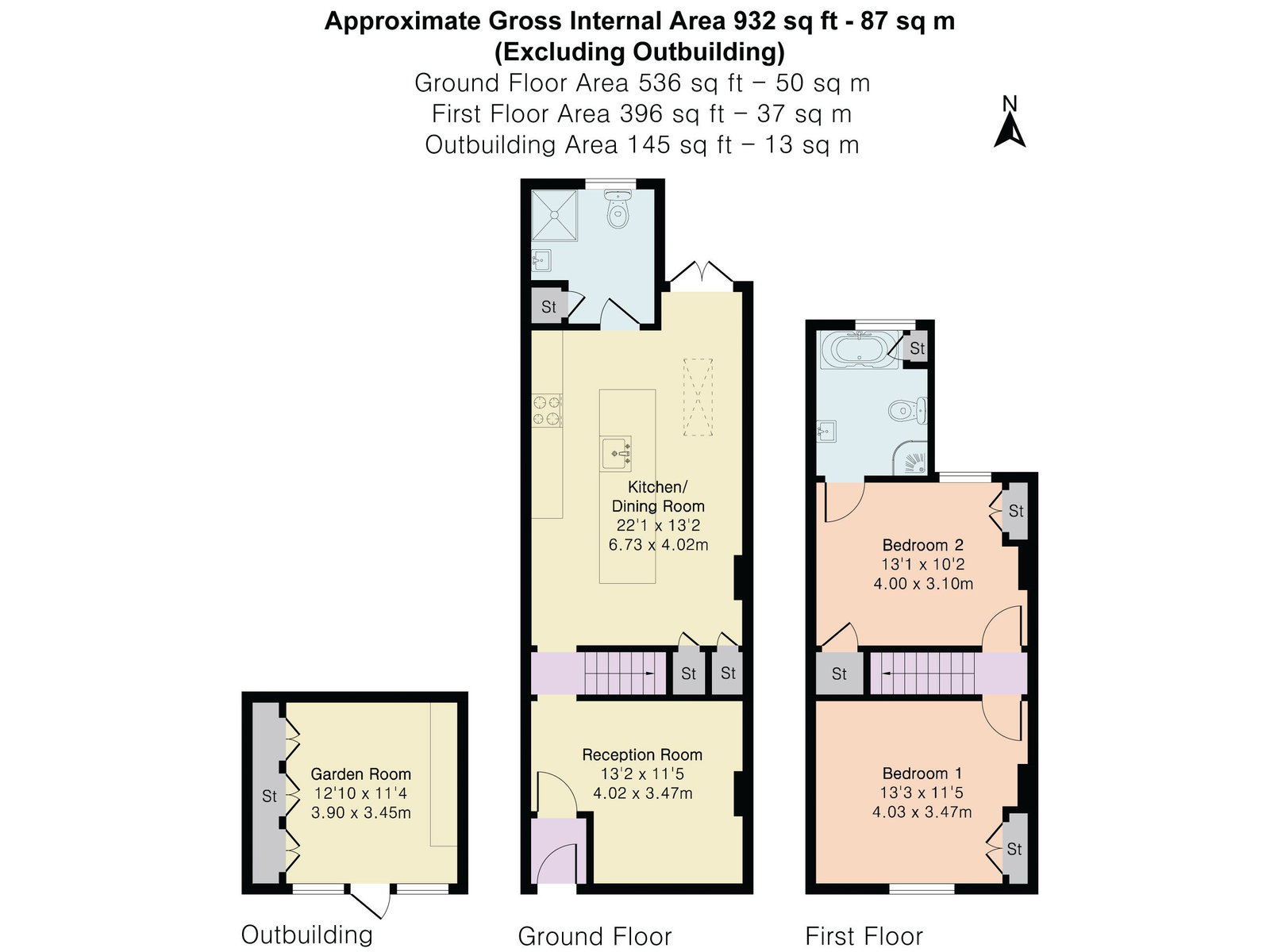 5, Upland Road, South Croydon floorplan