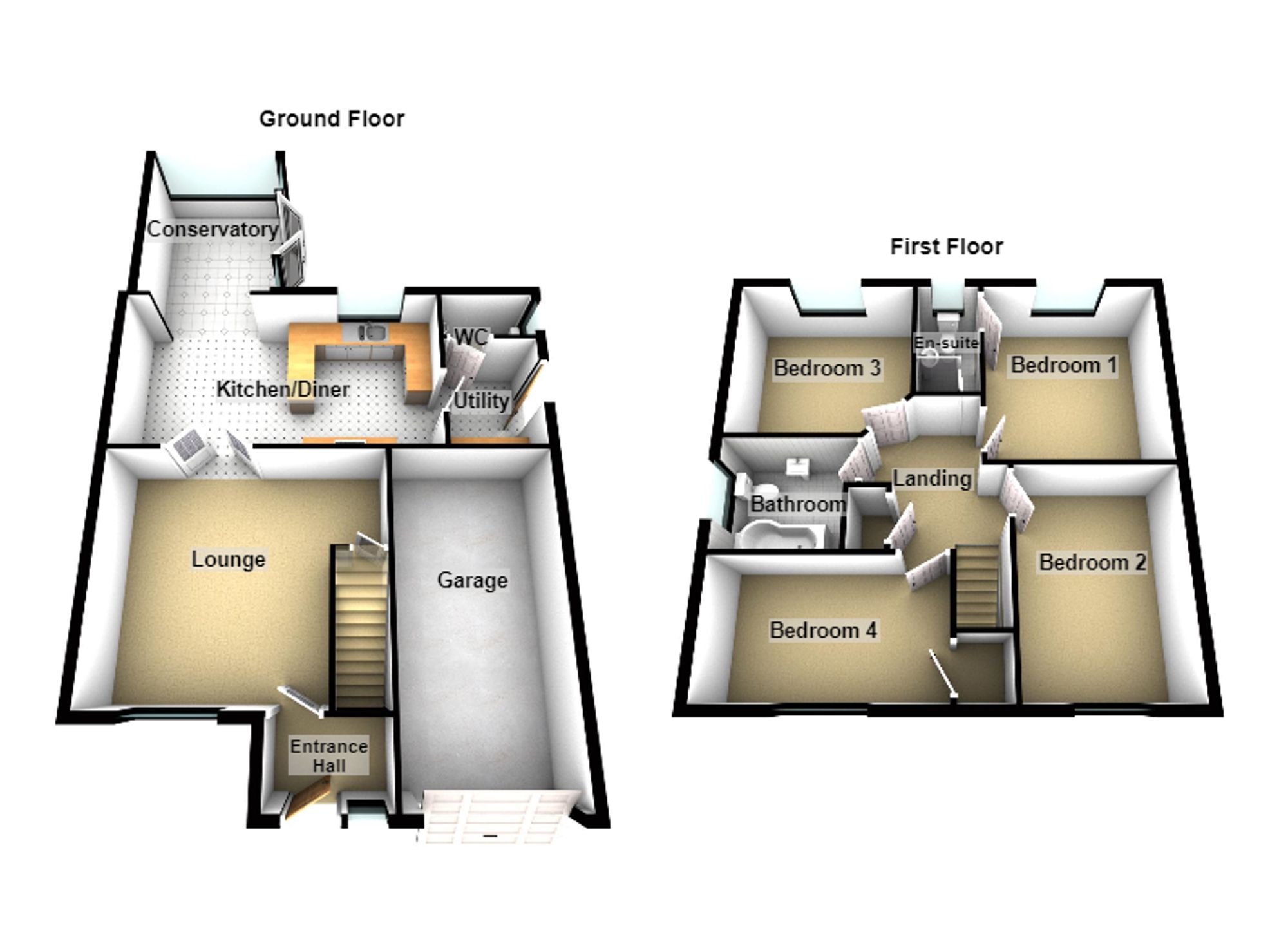 5 Millstone Close, Gainsborough floorplan