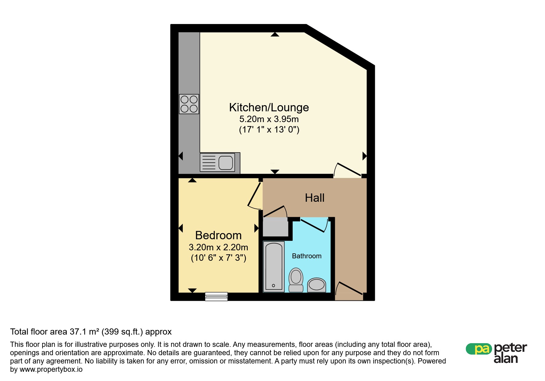 34a, Railway Street, Cardiff floorplan