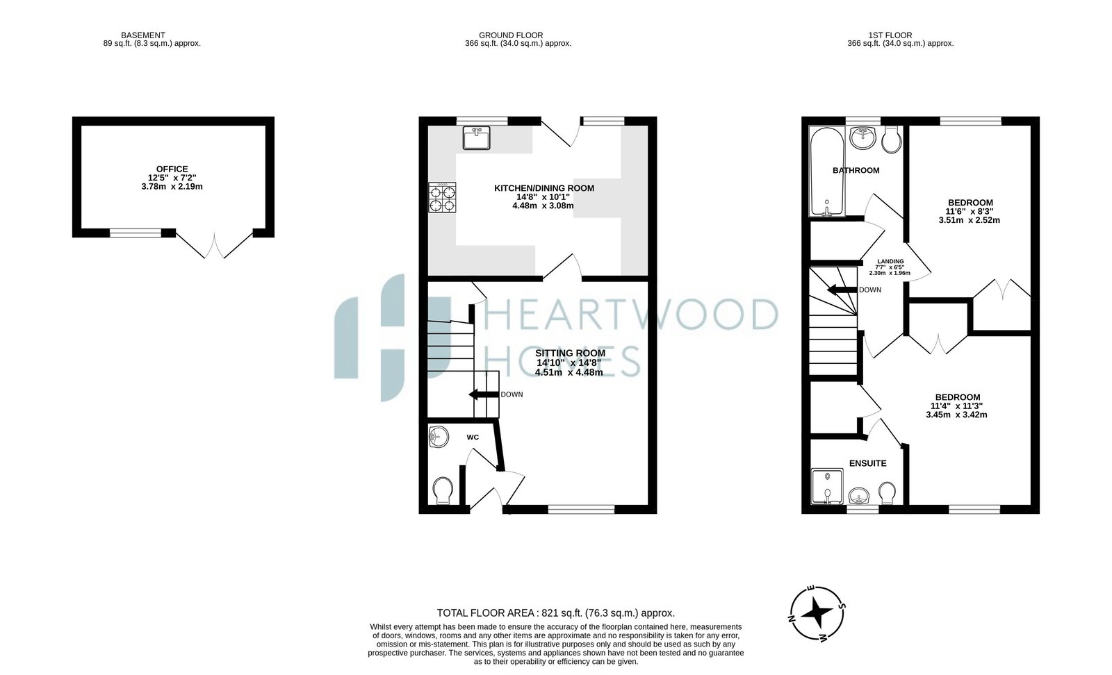 72, Longacres, St. Albans floorplan