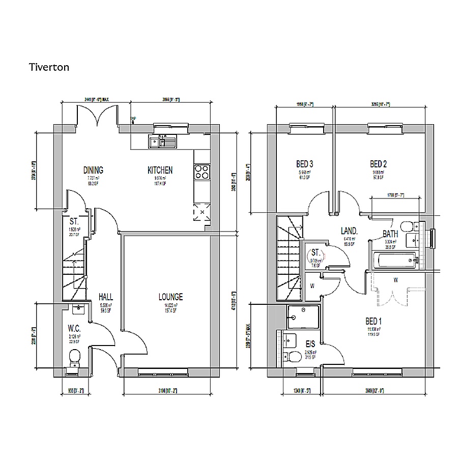 18, Frederick Beech Grove, Priorslee, Telford floorplan