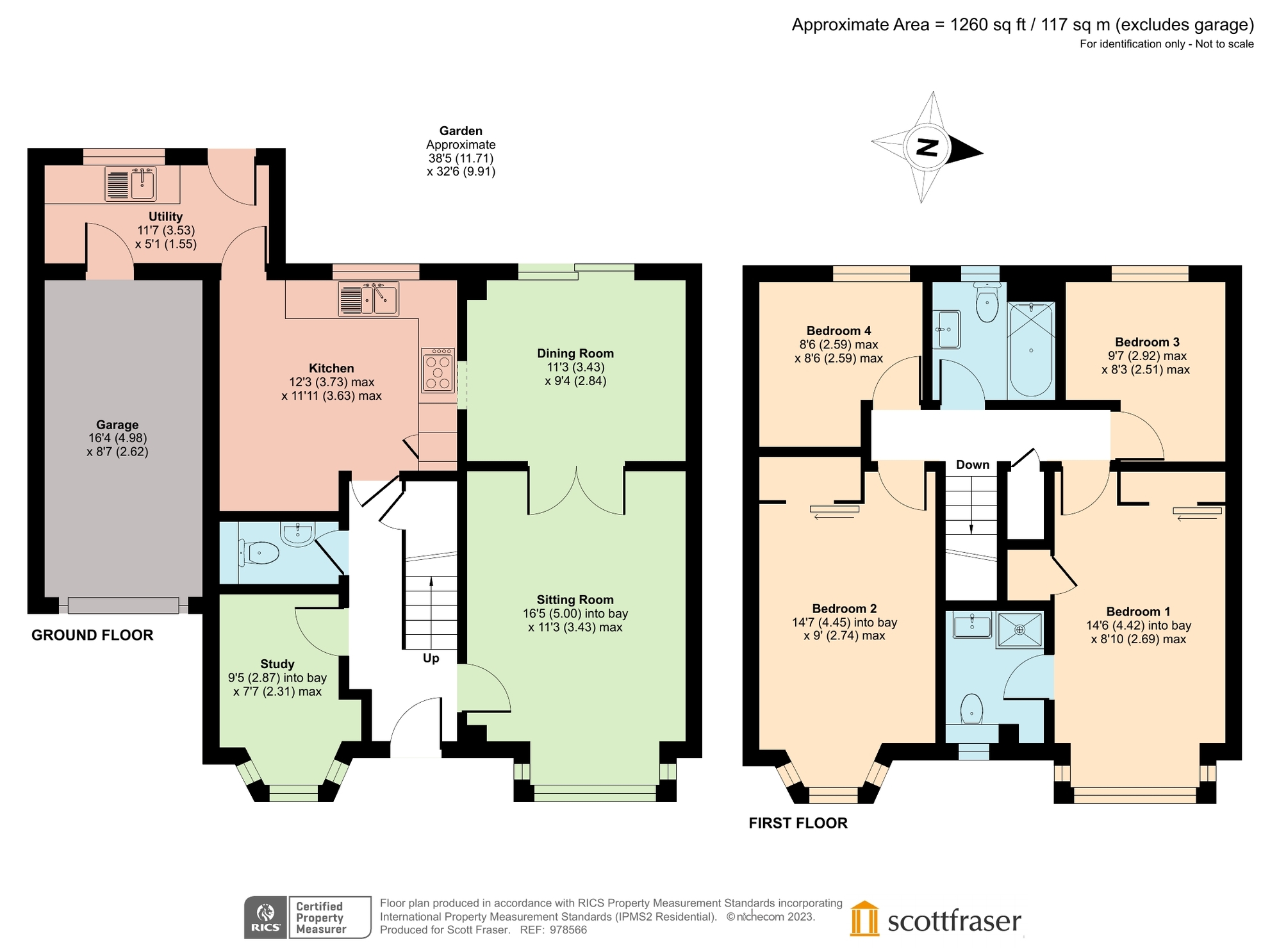 Mileway Gardens, Headington, Oxford OX3, 4 bedroom detached house for