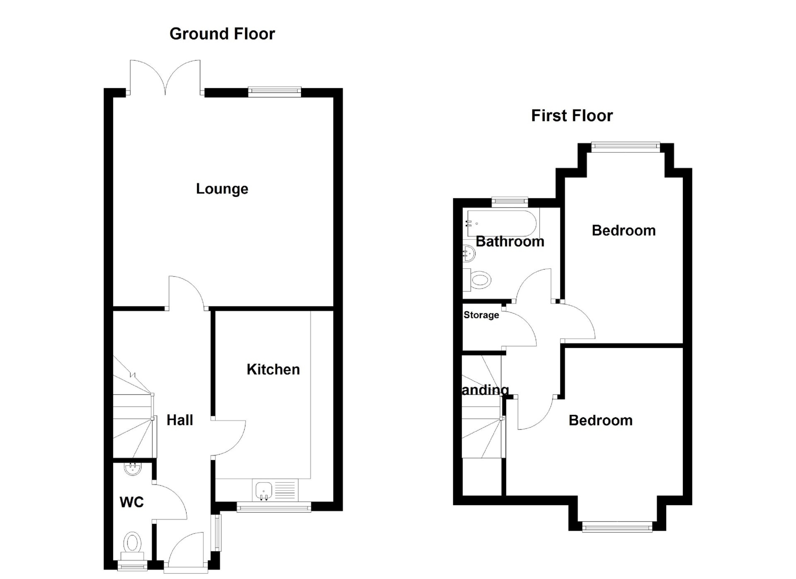 8b, Chester Close, Leicester floorplan