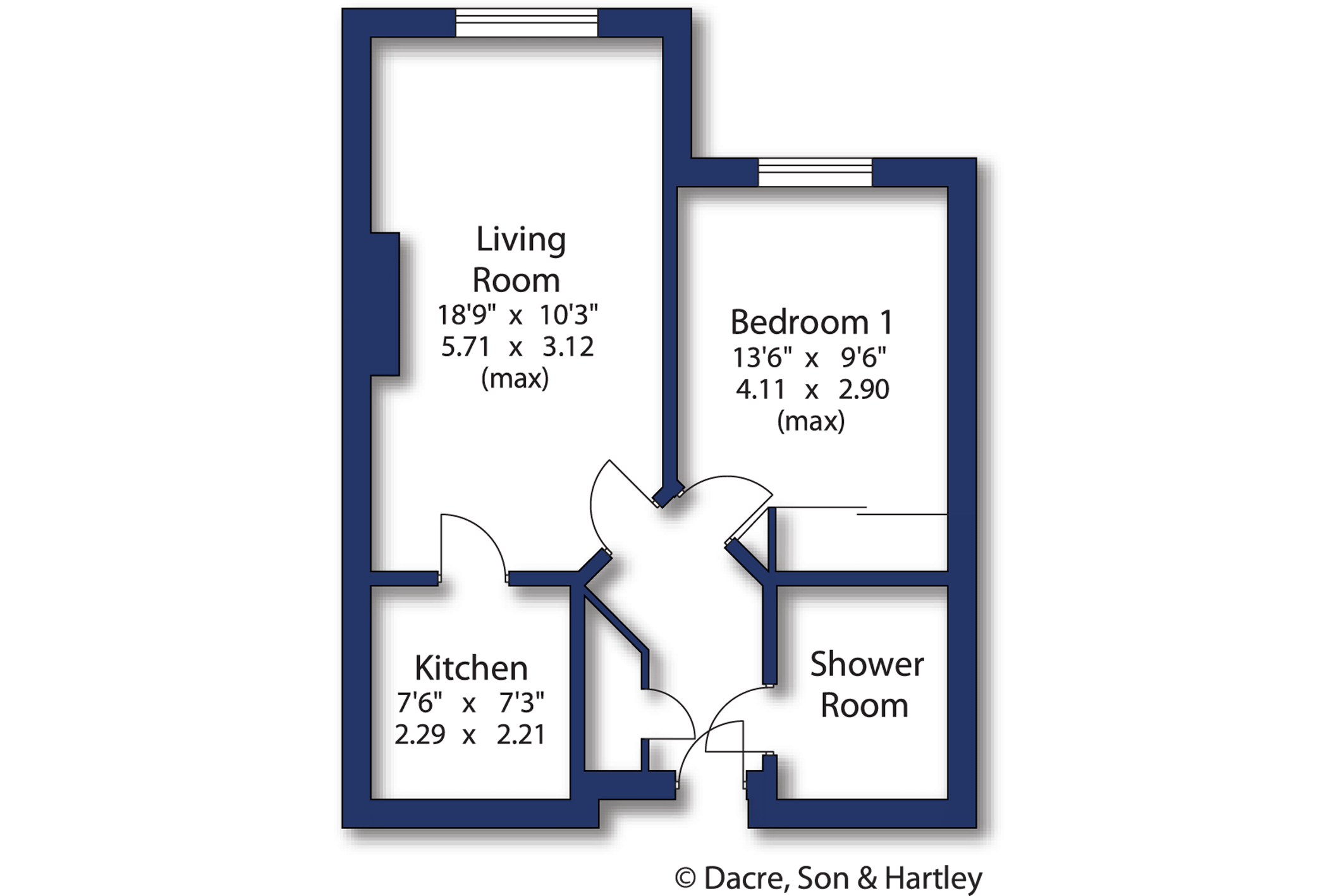 Flat 27, Tatterton Lodge,, York Road, West Yorkshire floorplan