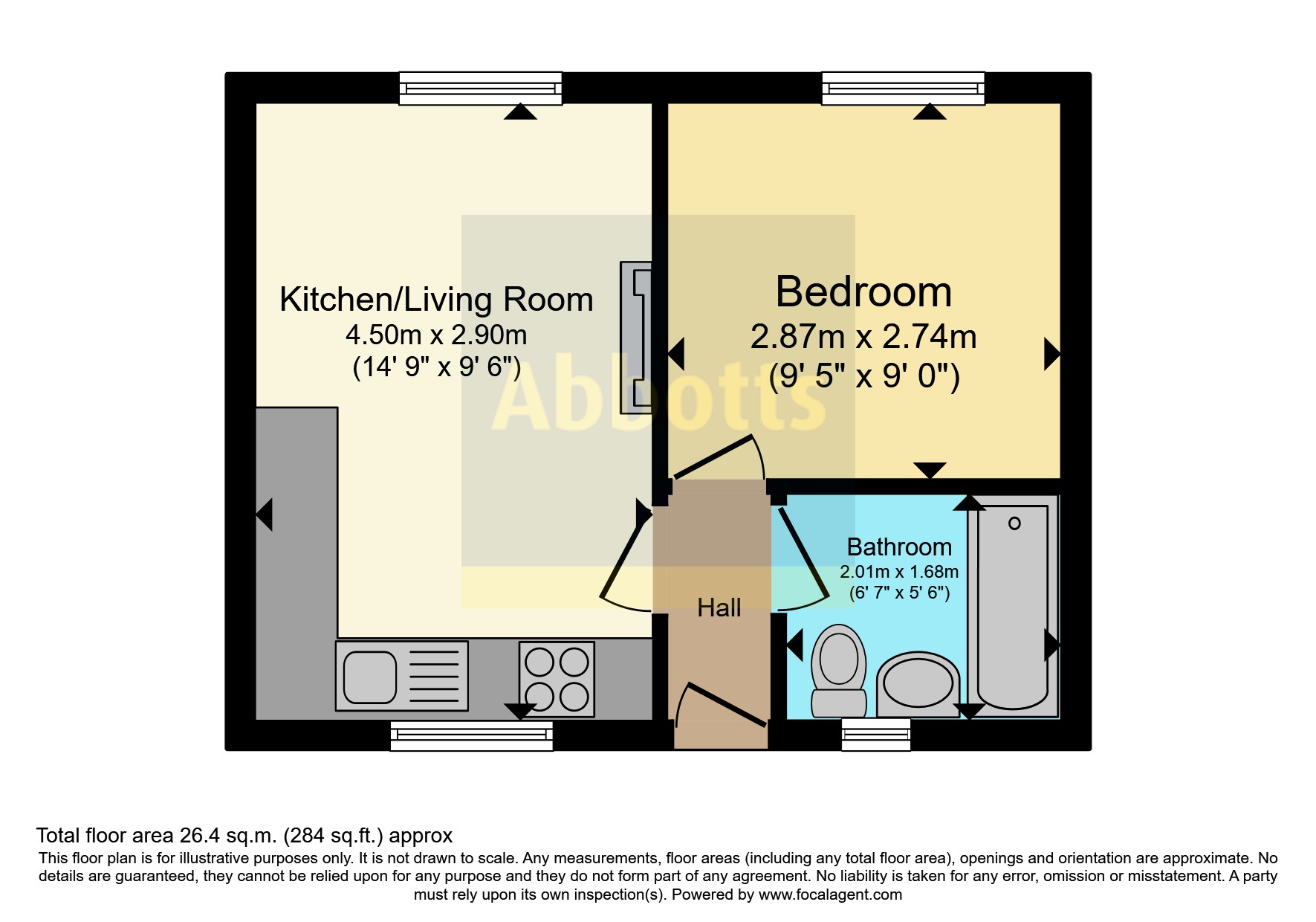 Flat 4, Hailey House,, London Road, Norfolk floorplan