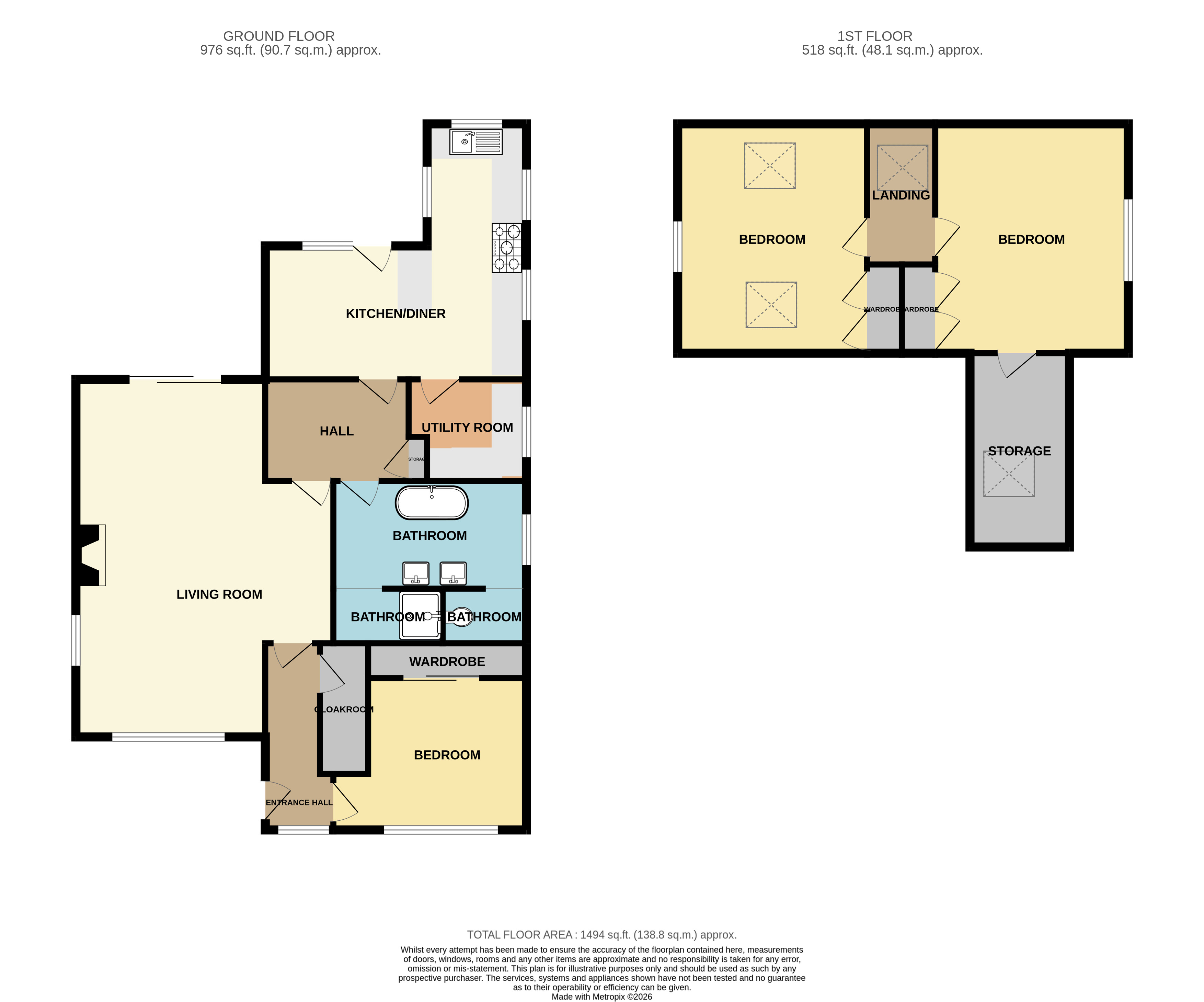 52, Scalby Road, Scarborough floorplan