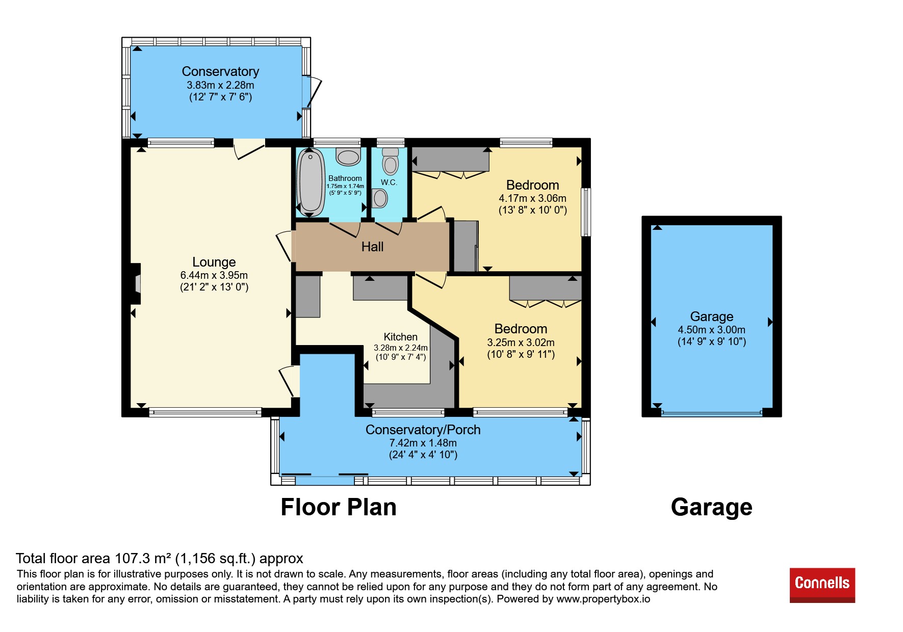 151, Penwill Way, Paignton floorplan