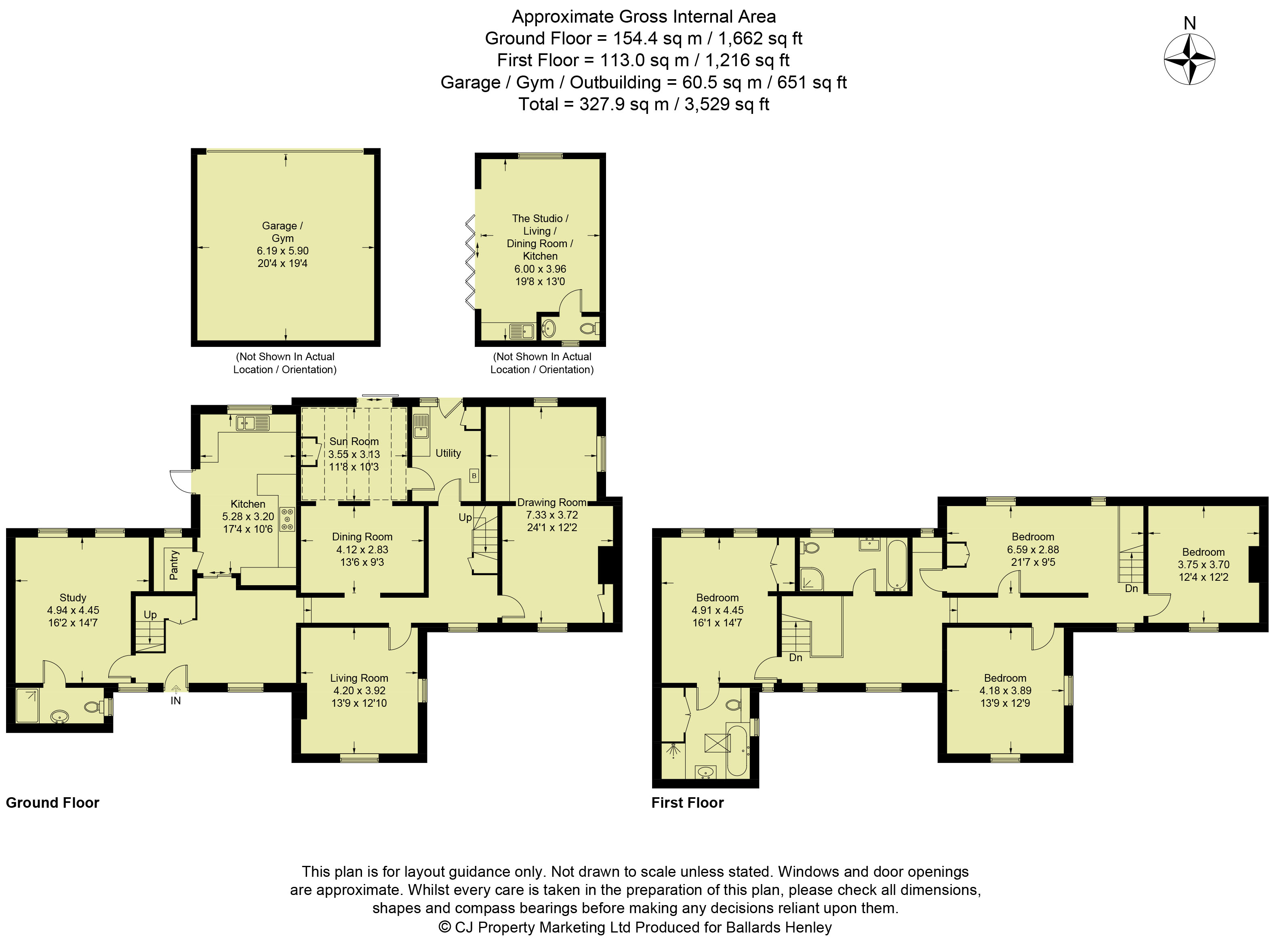 Great Stockwell,, Moor Common, High Wycombe floorplan