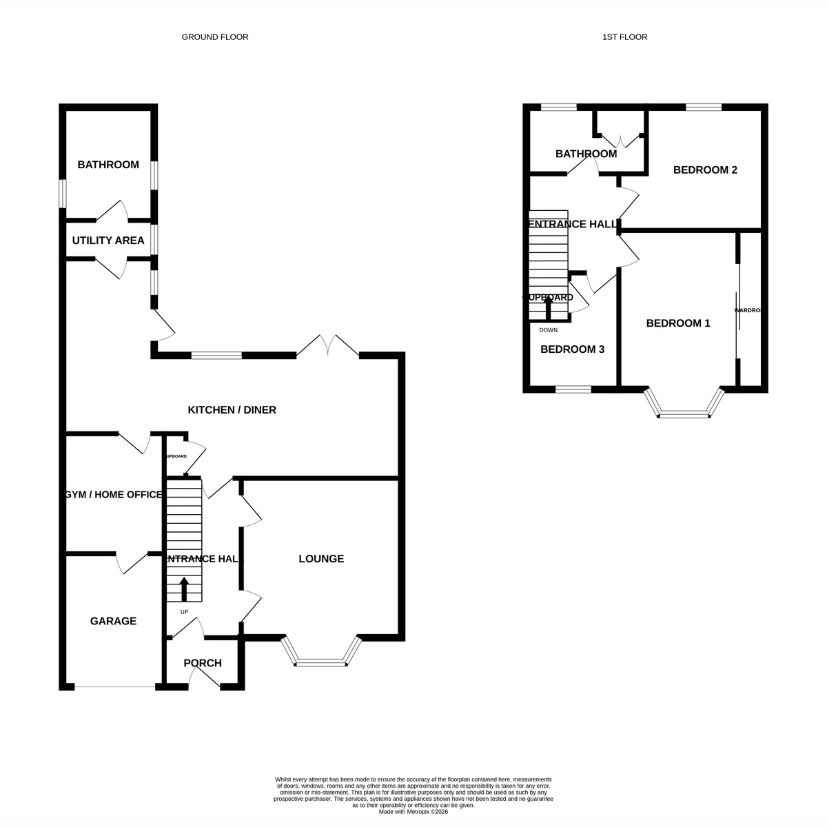 24, Bucklebury Close, Swindon floorplan
