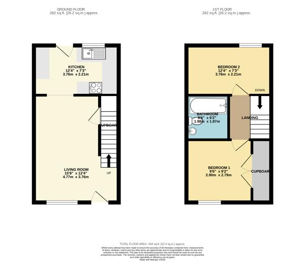 12, Exwick Court, Exeter floorplan