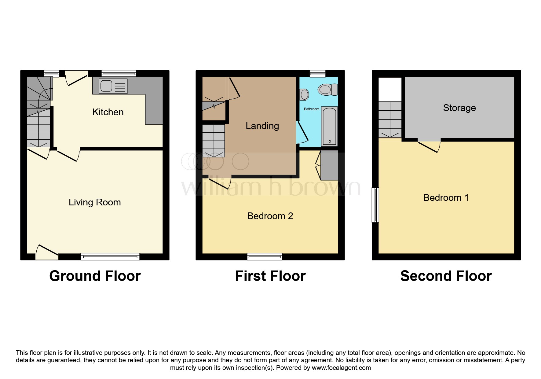 600, Wakefield Road, Huddersfield floorplan