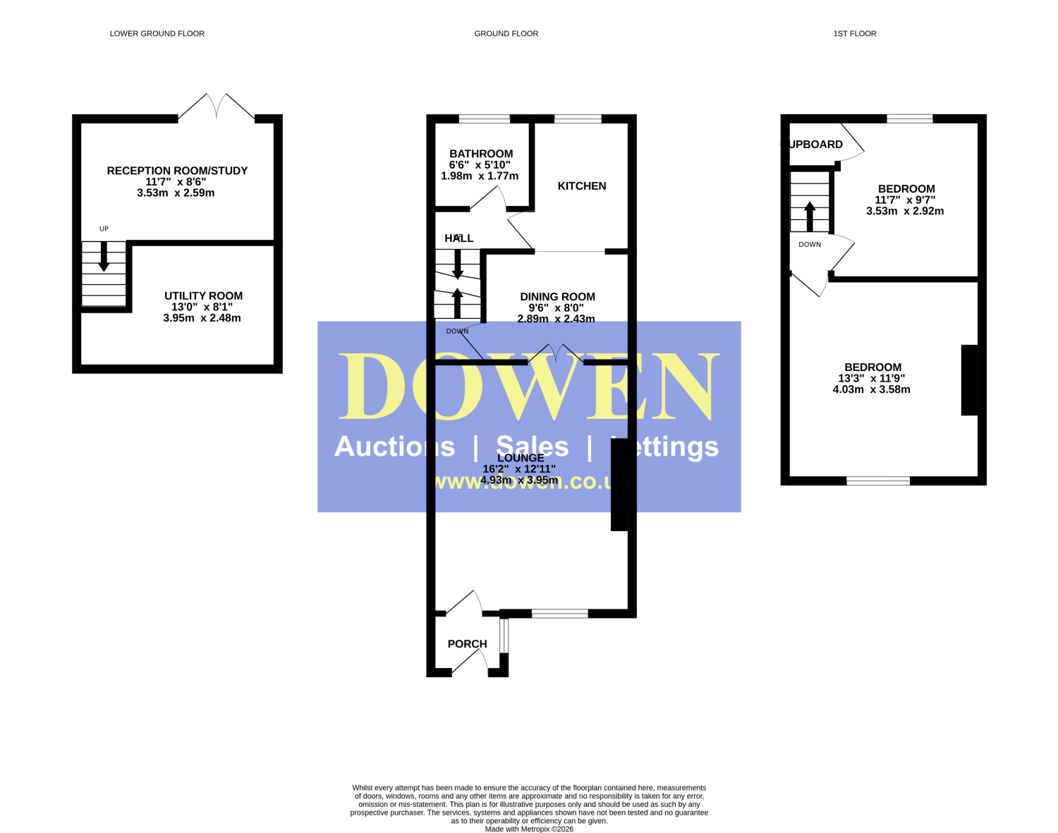 9, Cooks Cottages, Durham floorplan