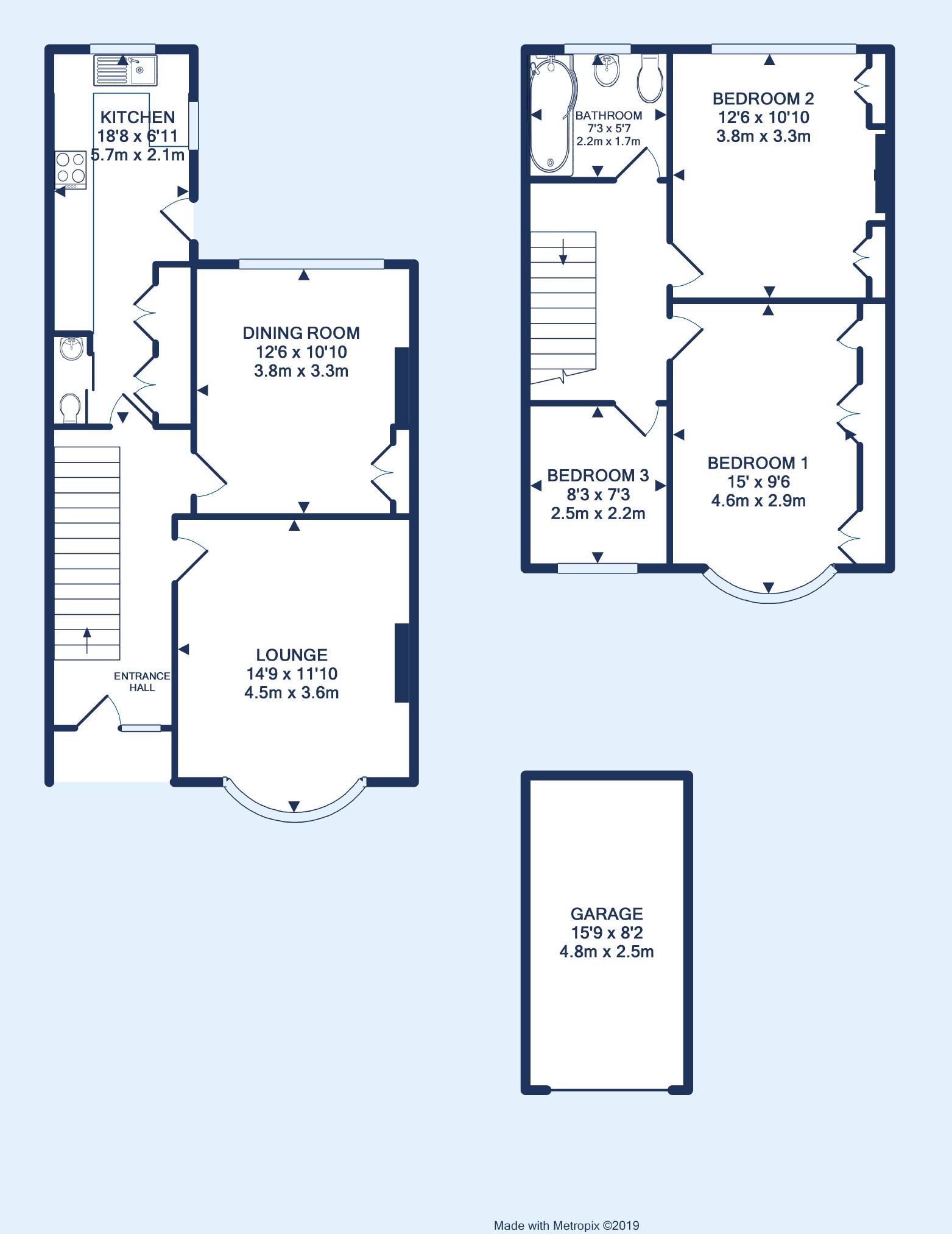 3 Bedrooms Terraced house for sale in Ashton Drive, Ashton Vale, Bristol BS3