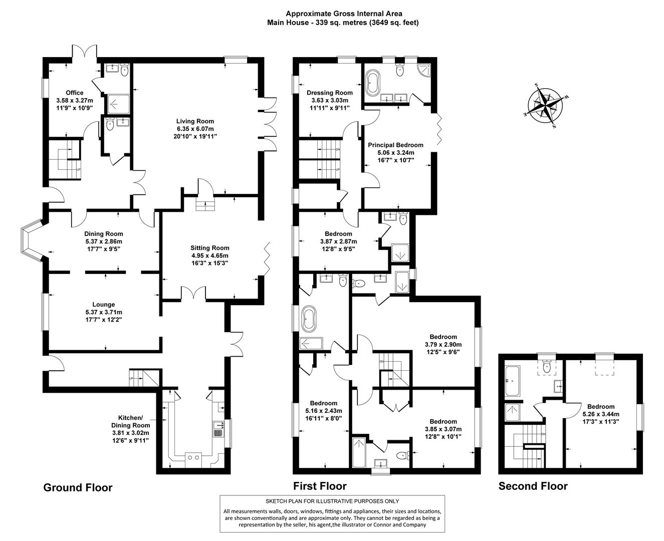 Hunting Butts Farm, Cheltenham floorplan