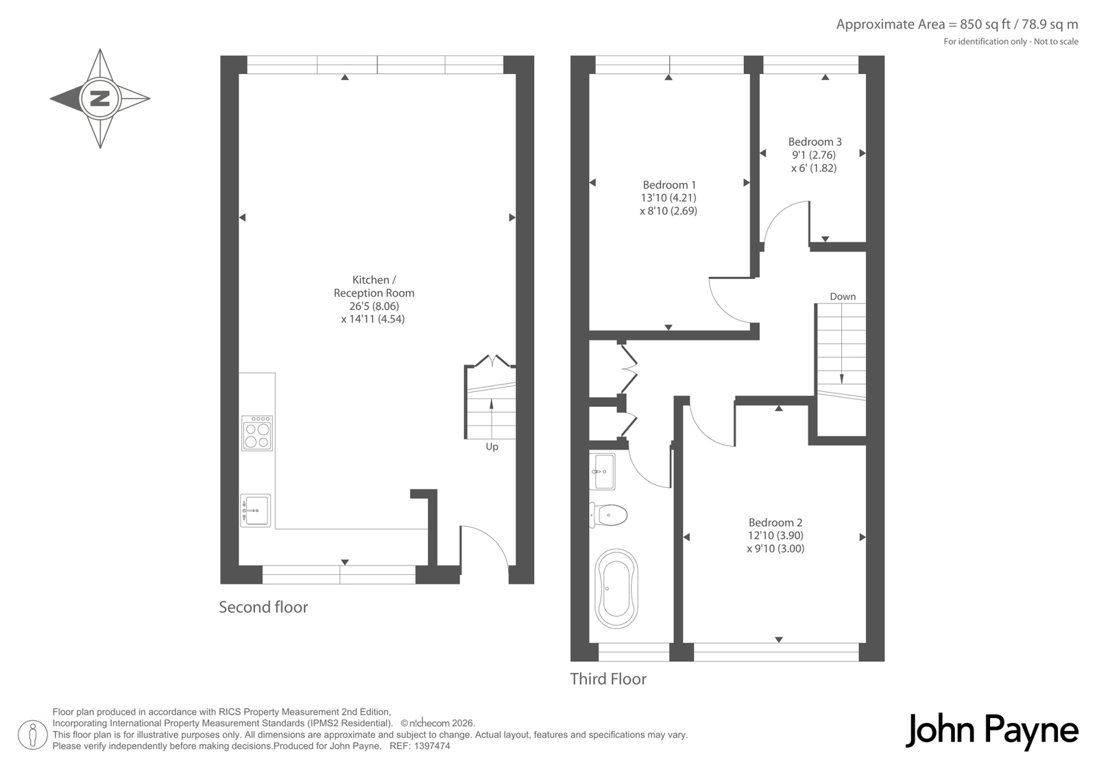 135, Tarnwood Park, Mottingham floorplan