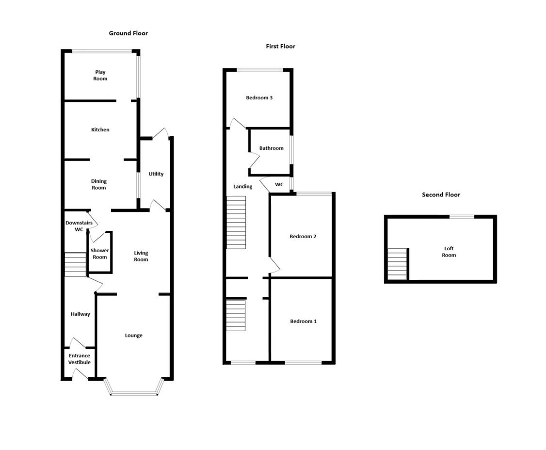 49, Warbreck Drive, Blackpool floorplan